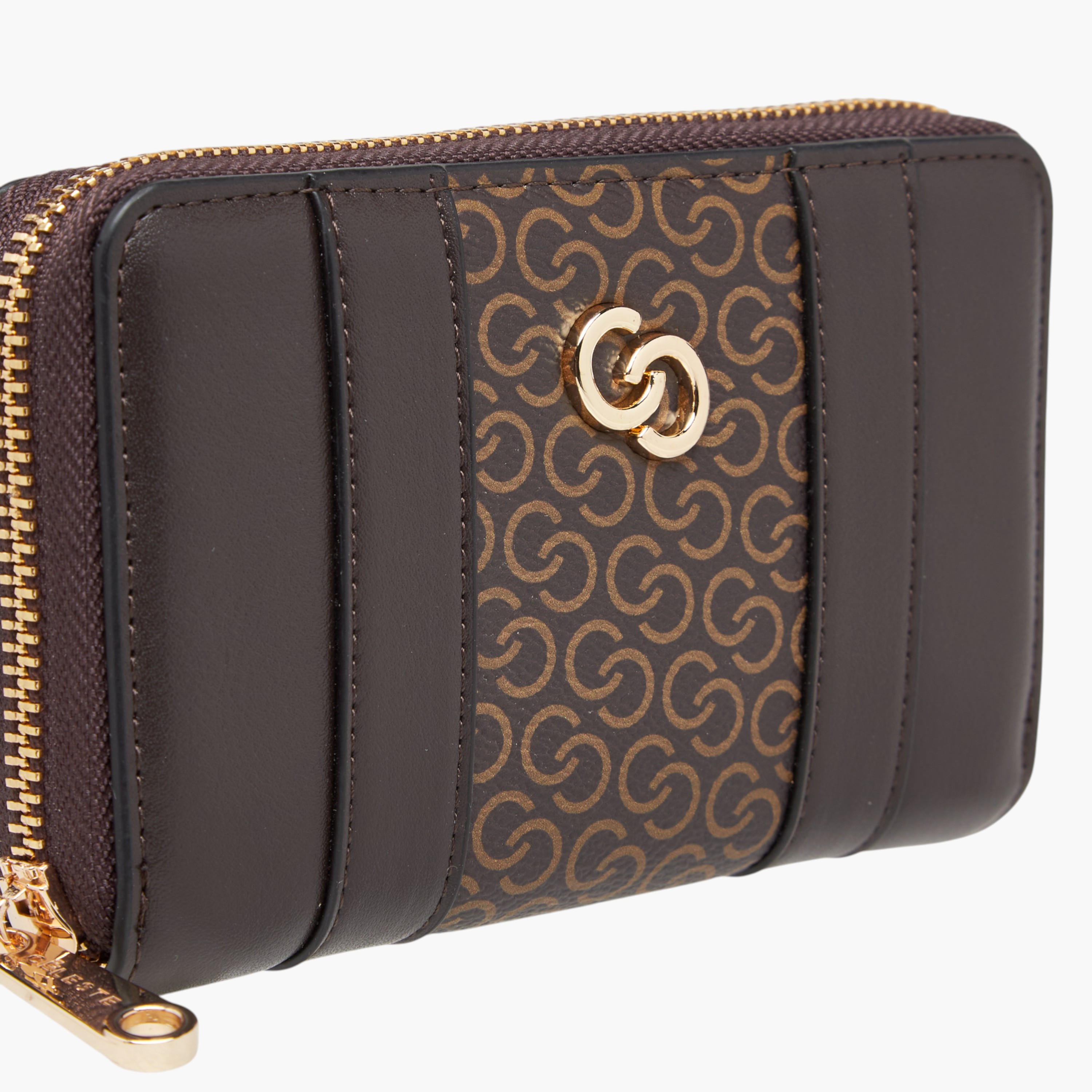 Celeste Monogram Print Zip Around Wallet-women-bagsandwallets-wallets-image-3