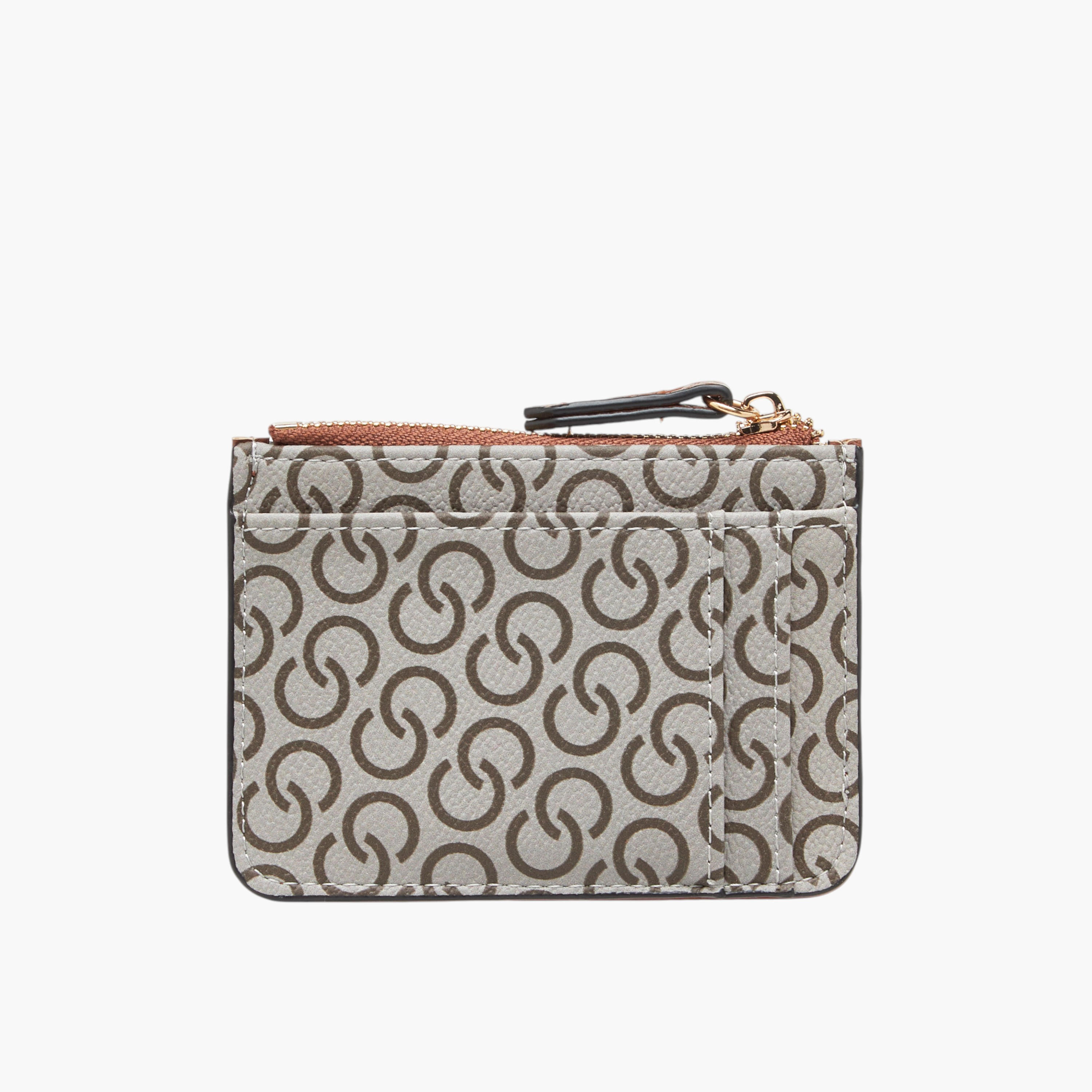 Celeste Monogram Print Wallet with Zip Closure-women-bagsandwallets-wallets-image-2