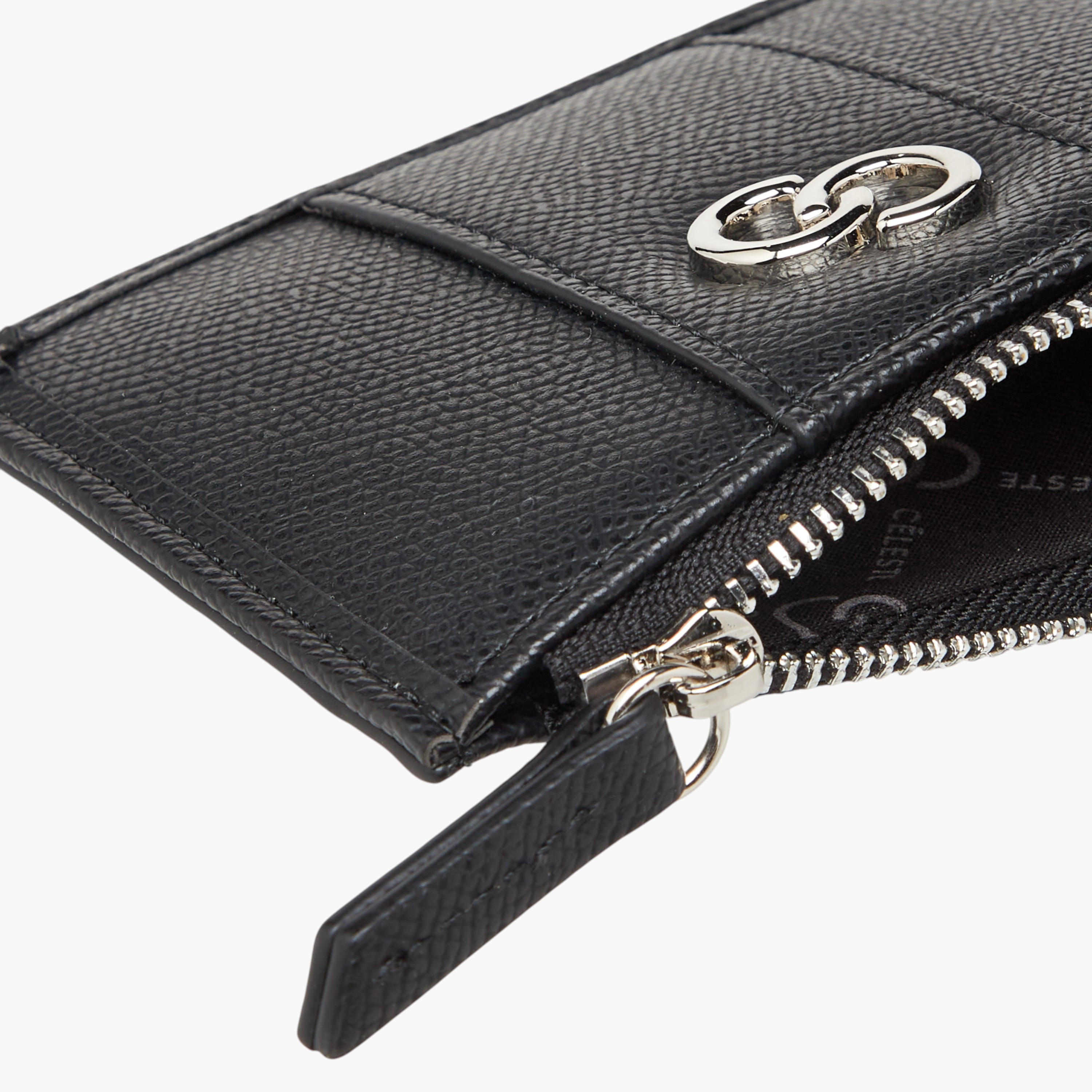 Celeste Solid Wallet with Zip Closure-women-bagsandwallets-wallets-image-4