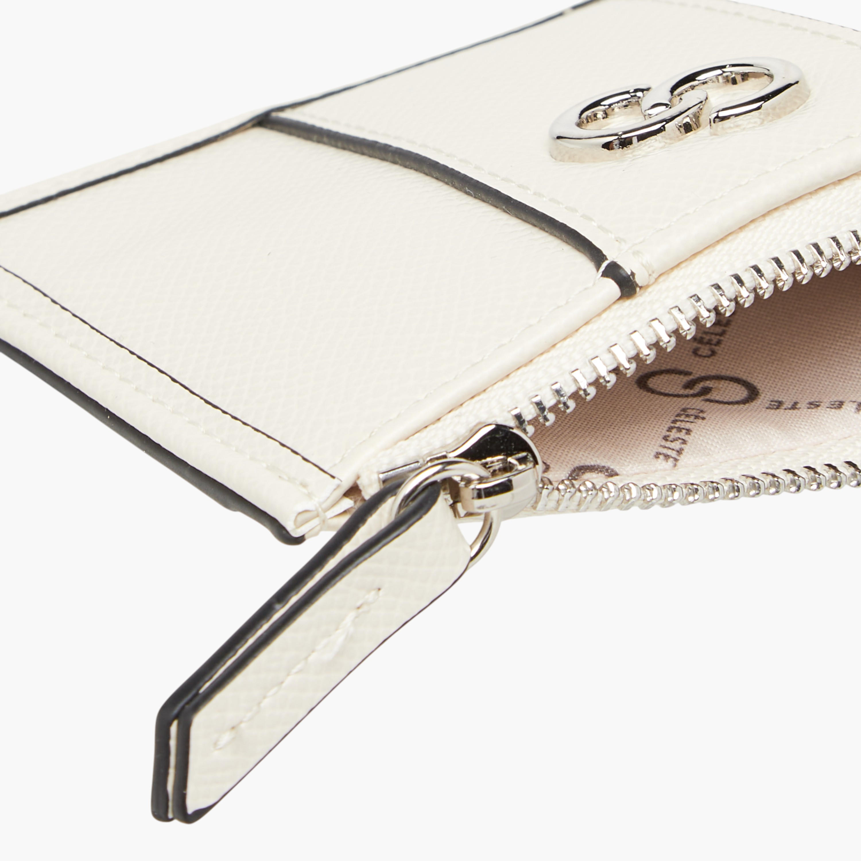Celeste Solid Wallet with Zip Closure-women-bagsandwallets-wallets-image-4