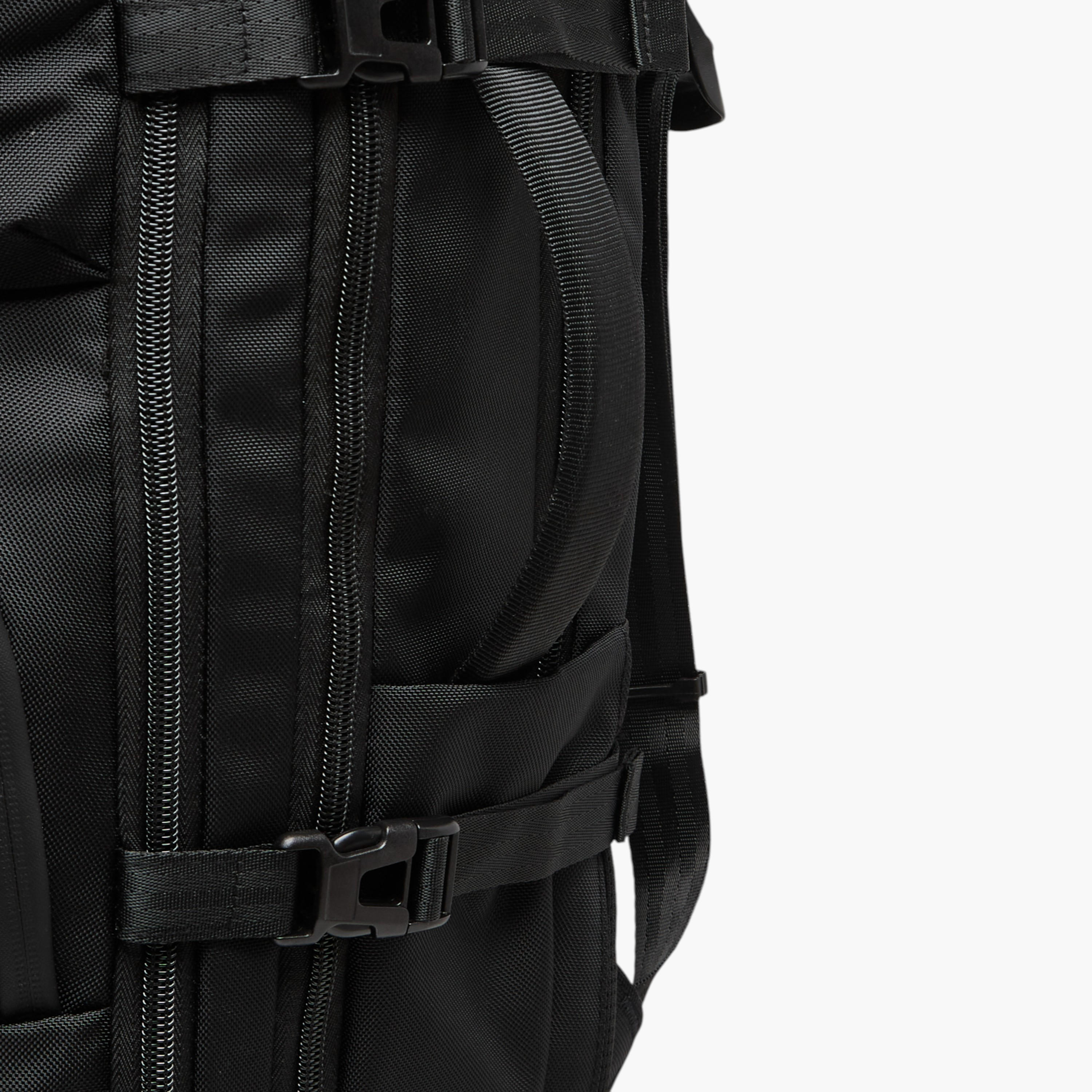 WAVE Solid Backpack with Adjustable Straps and Zip Closure-travel-luggagesandbags-backpacks-image-6