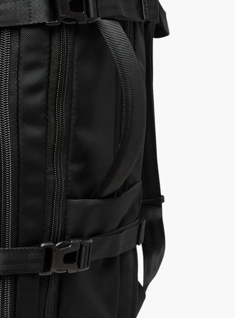 WAVE Solid Backpack with Adjustable Straps and Zip Closure-travel-luggagesandbags-backpacks-image-6