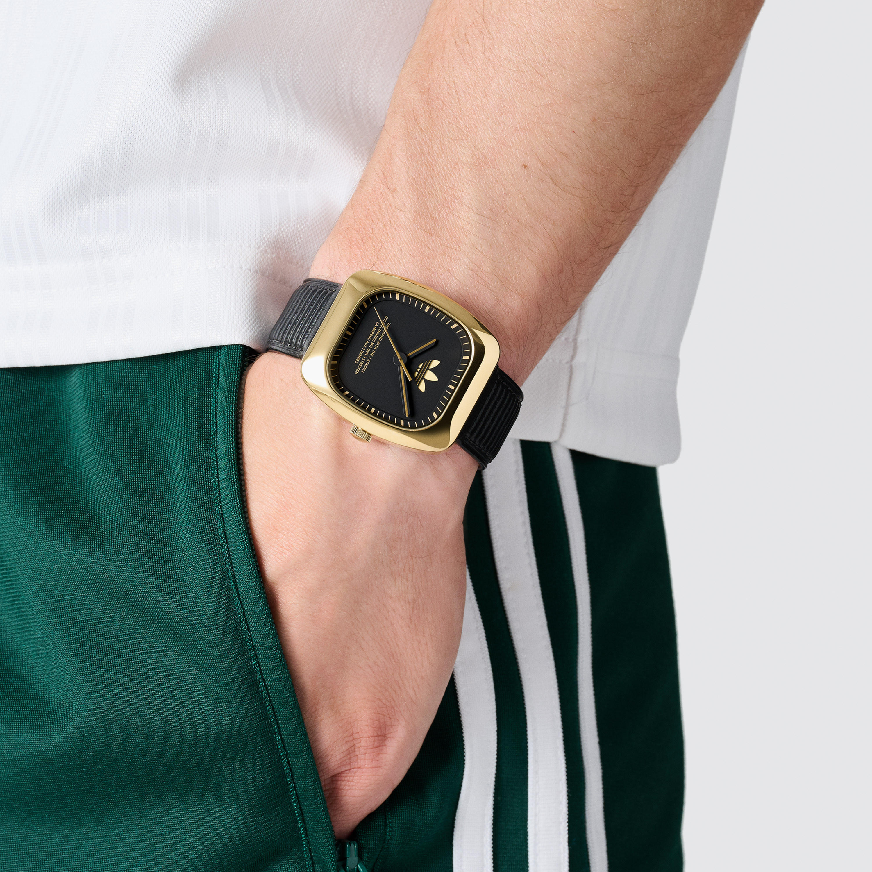 Adidas Black 37MM Analog Stainless Steel Strap Watch | AOSY24528-men-watchesandjewellery-watches-image-3