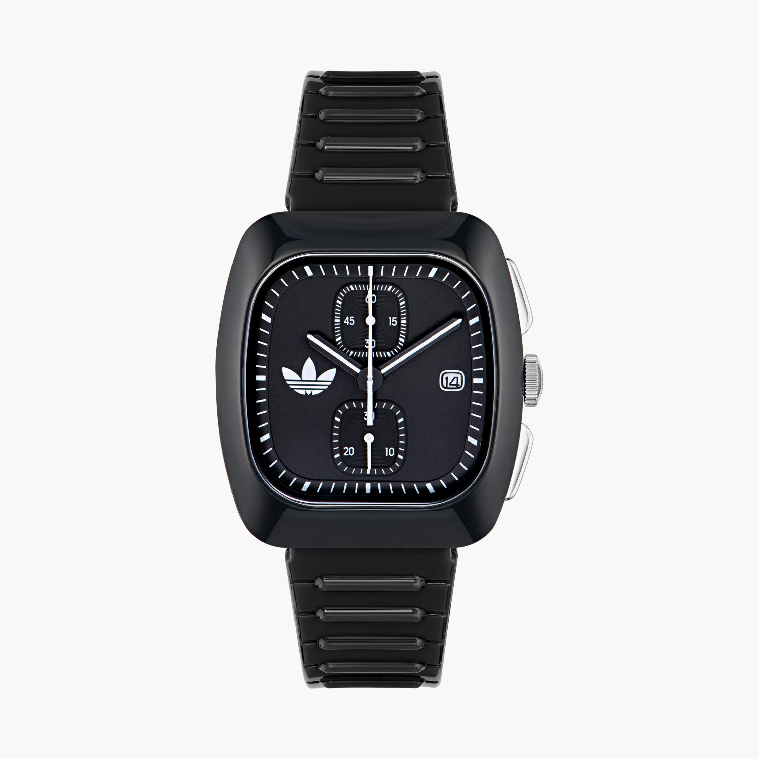 Adidas Black 39MM Analog Plastic Strap Watch | AOSY24533-men-watchesandjewellery-watches-image-1