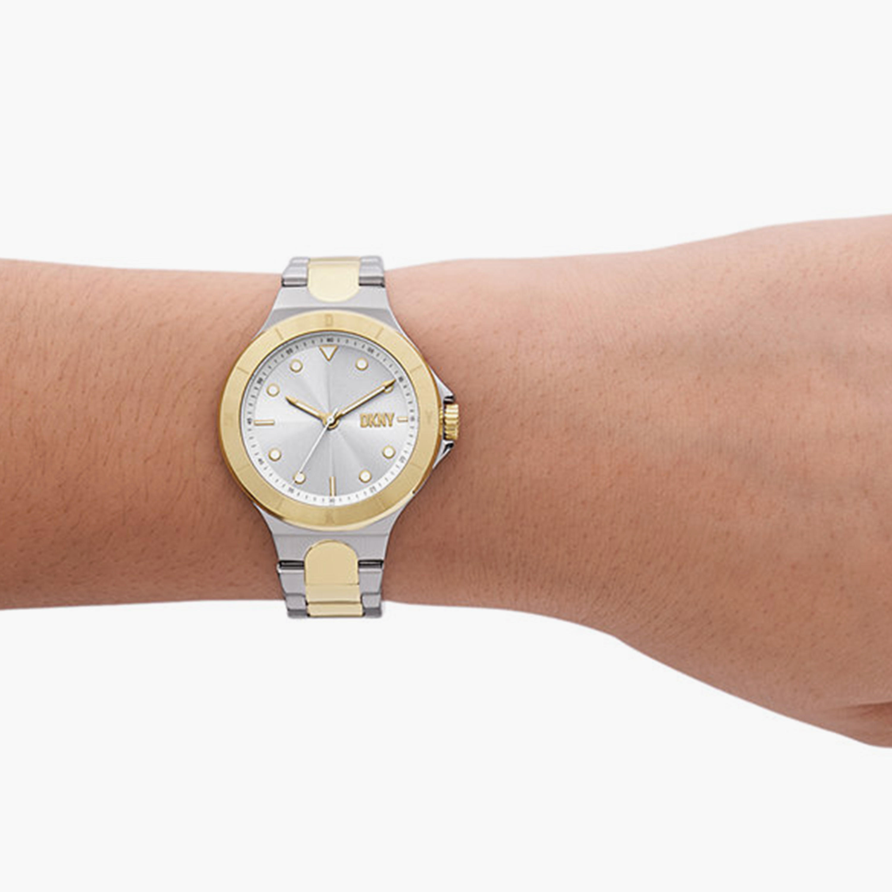 DKNY Women's 34MM Multicolour Analog Stainless Steel Strap Watch | NY6666-women-watchesandjewellery-watches-image-2