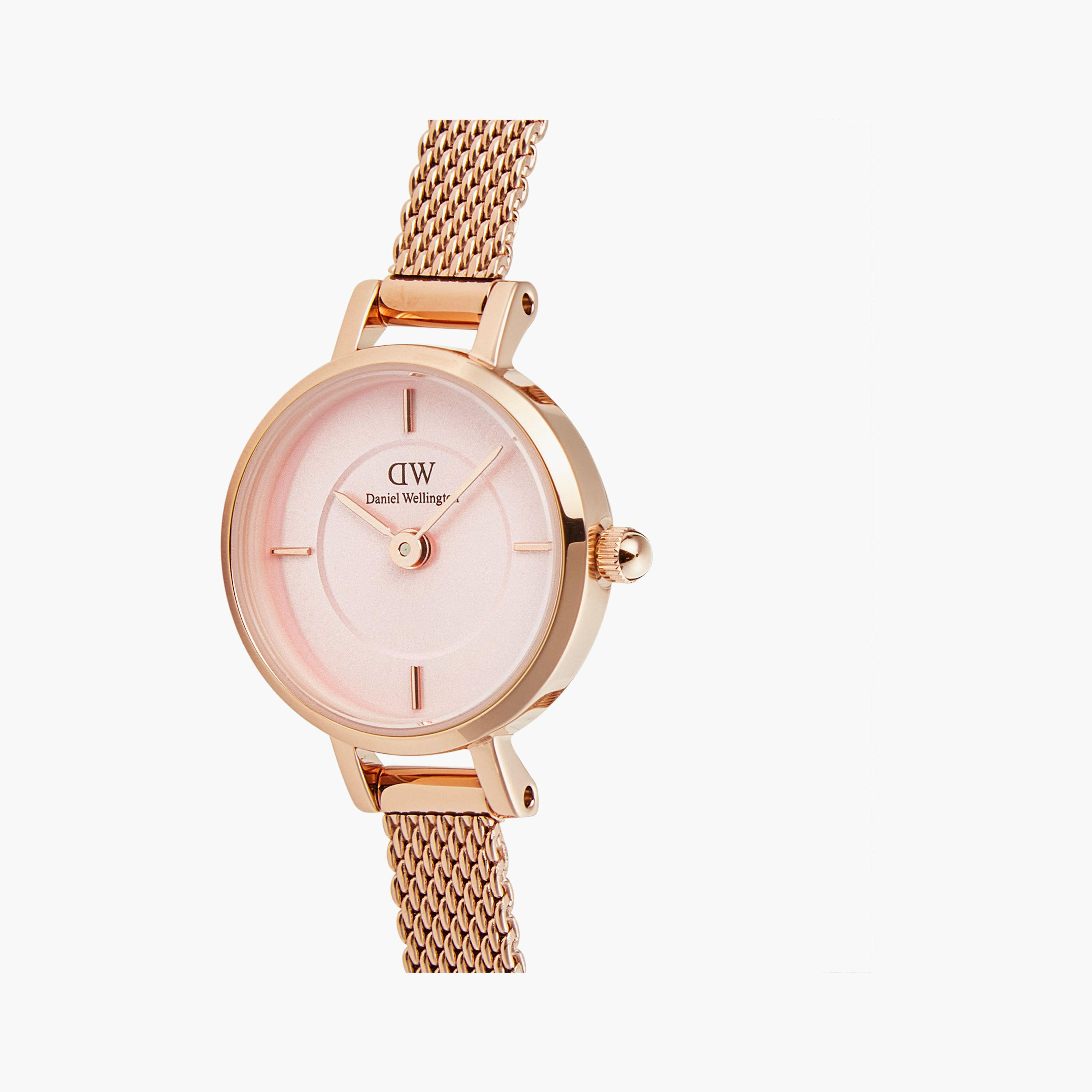 دانييل ويلينغتون- ساعة كوارتز للنساء لون وردي ذهبي 19مم | DW00100743-women-watchesandjewellery-watches-image-2