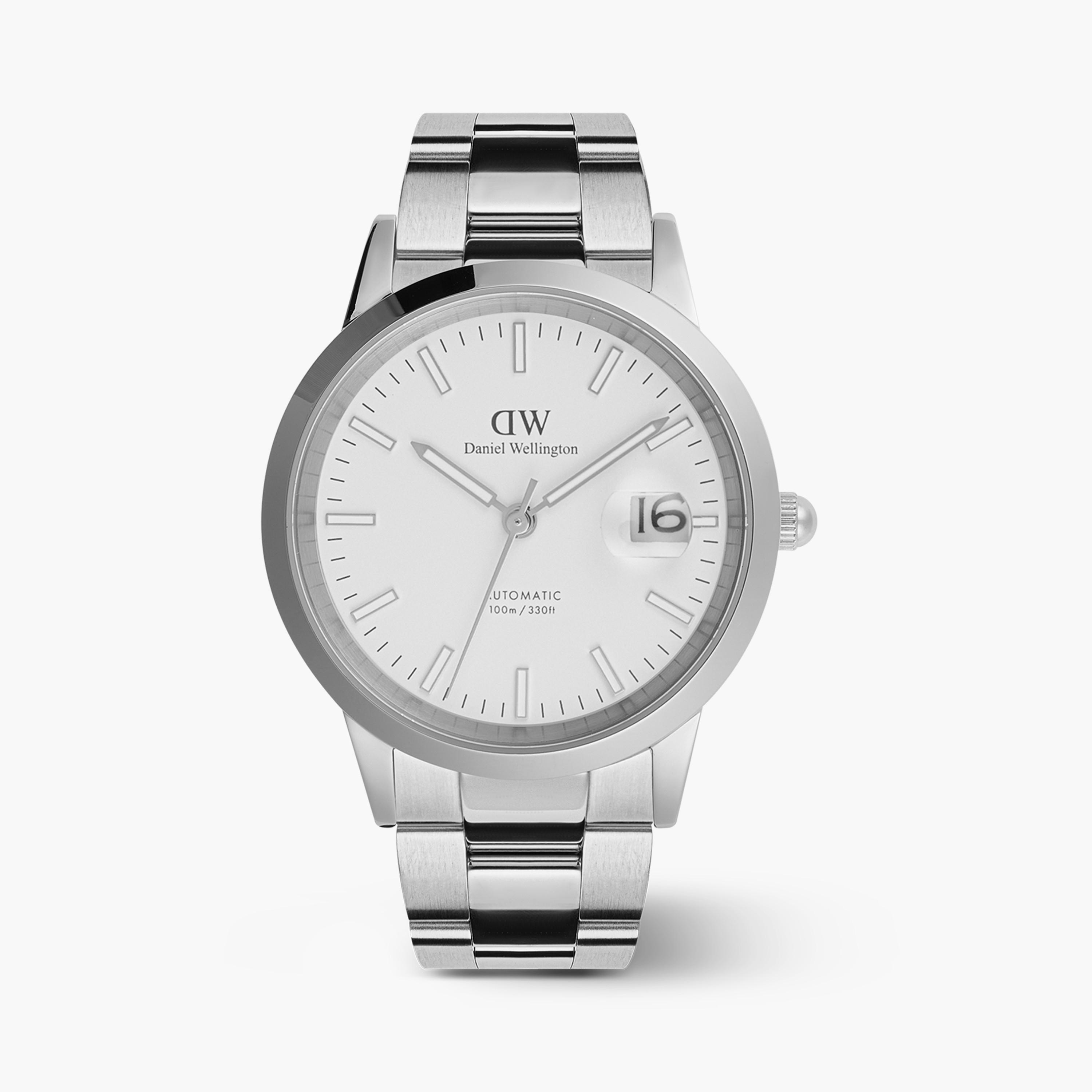 دانييل ويلينغتون- ساعة كوارتز للرجال لون فضي 40مم | DW00100754-men-watchesandjewellery-watches-image-1