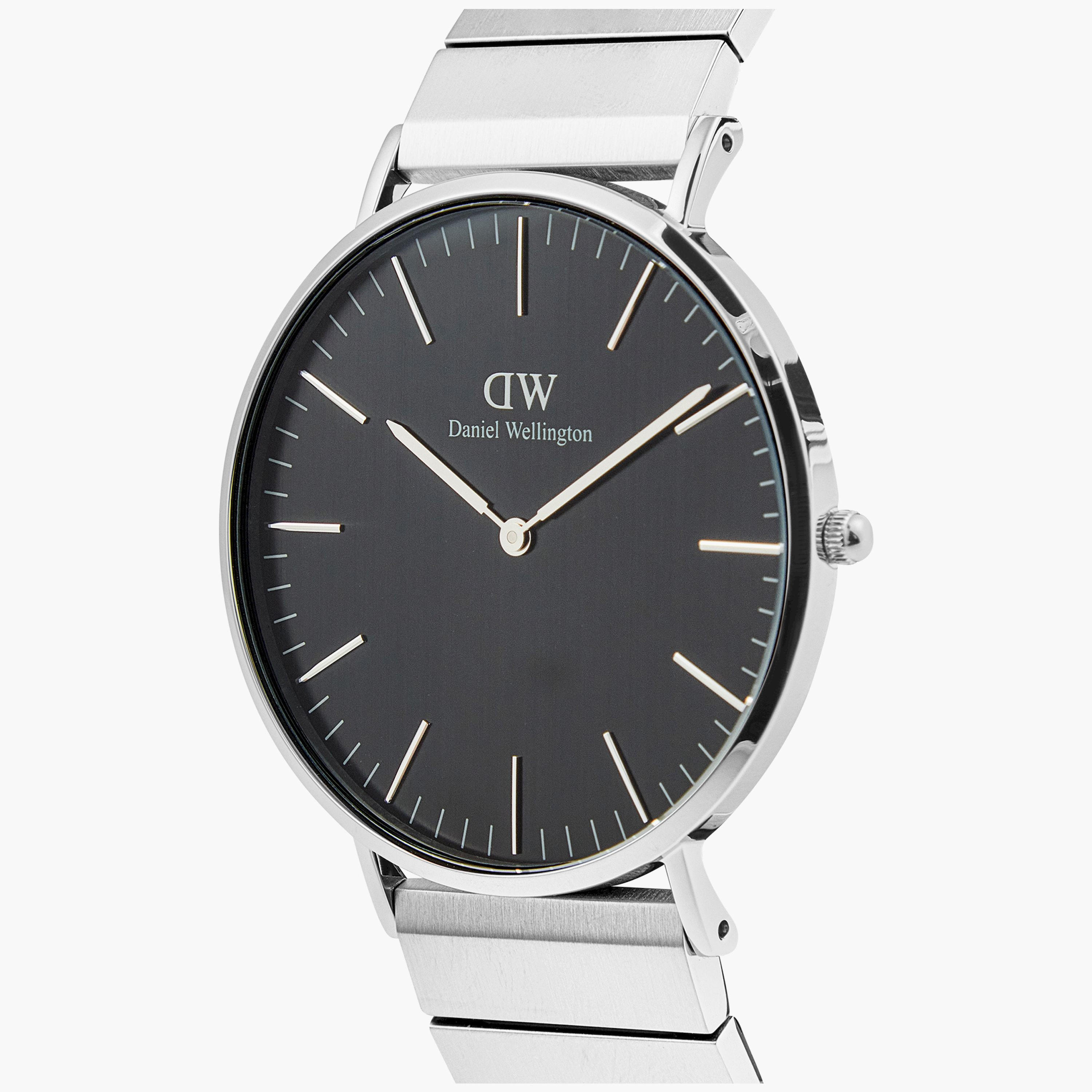 Daniel Welington Men's 40MM Silver Analog Stainless Steel Strap Watch | DW00100774-men-watchesandjewellery-watches-image-2