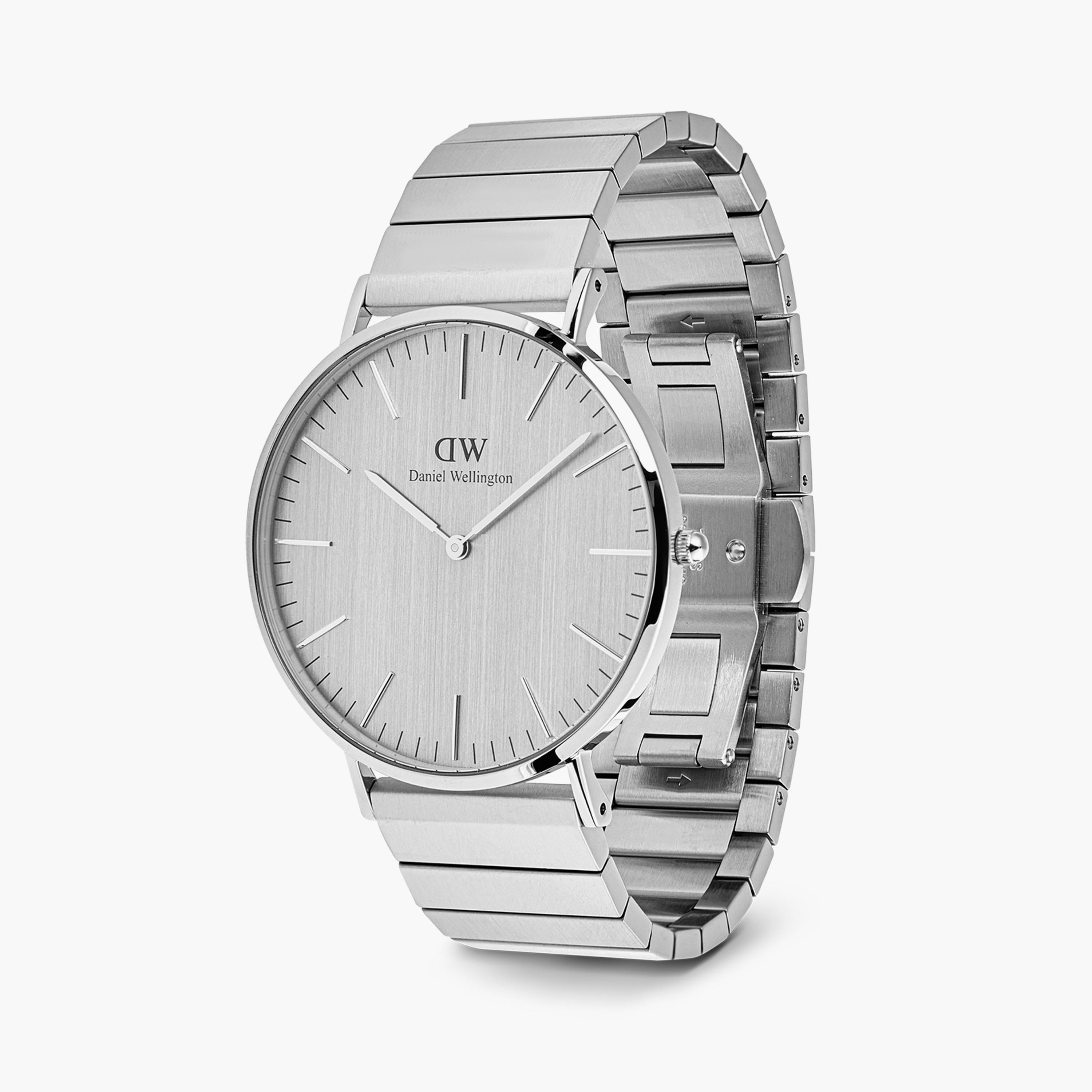 دانييل ويلينغتون- ساعة كوارتز للرجال لون فضي 40مم | DW00100775-men-watchesandjewellery-watches-image-4