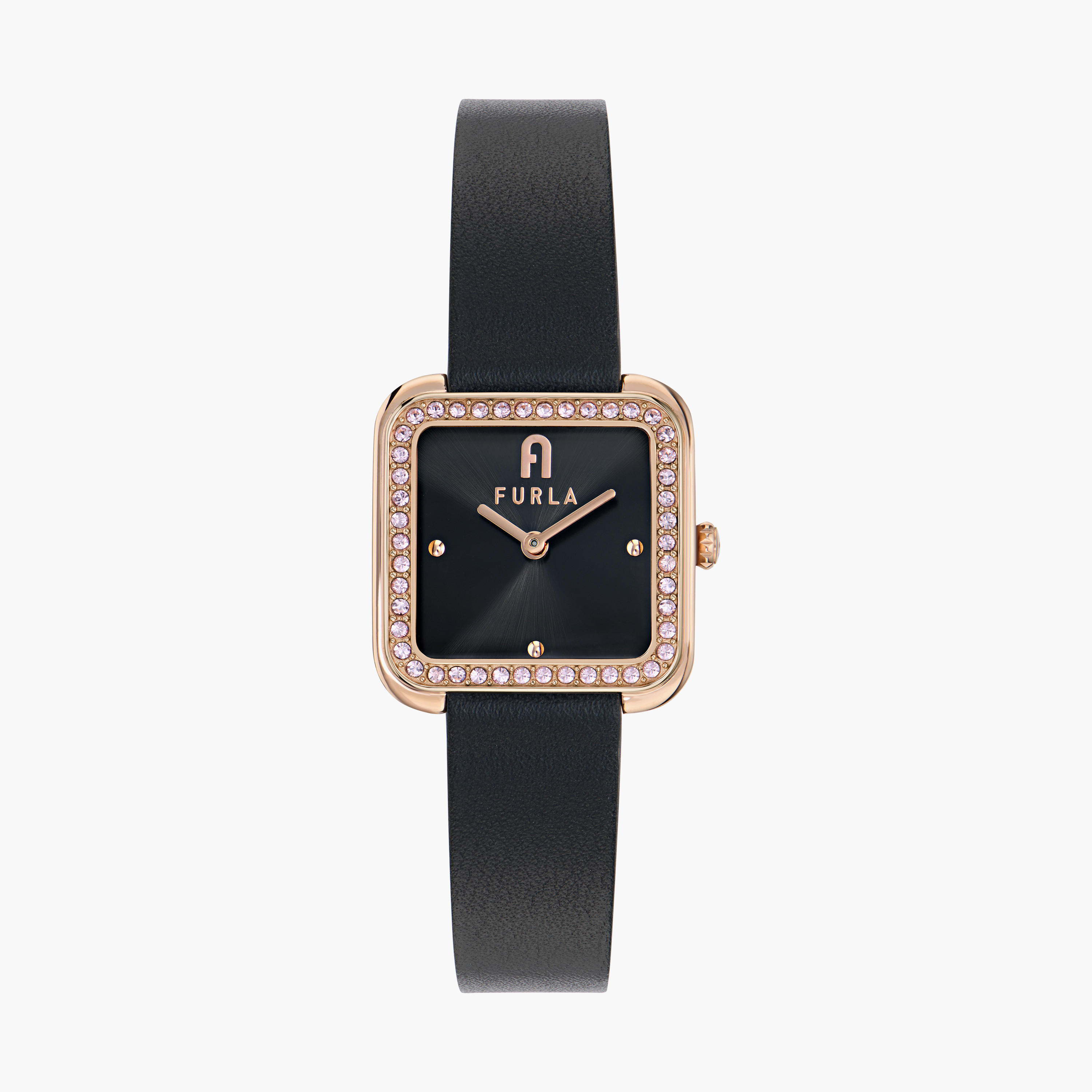 Furla Women's 28MM Black Analog Stainless Steel Strap Watch | WW00058001L3-women-watchesandjewellery-watches-image-1