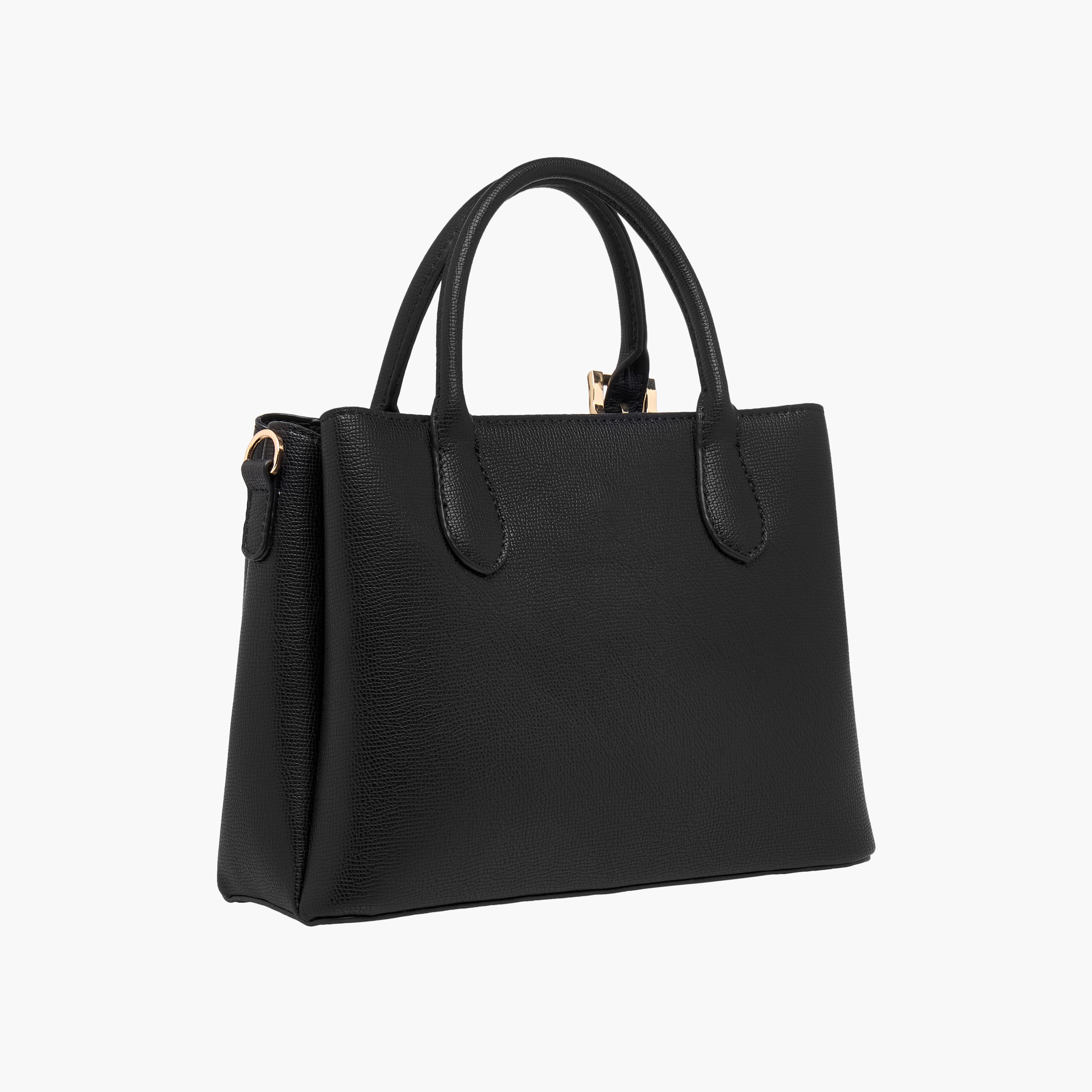 شنطة توتي بارزة الملمس بحزام قابل للفصل وسحاب إغلاق من لو كونفورت-women-bagsandwallets-handbags-image-5