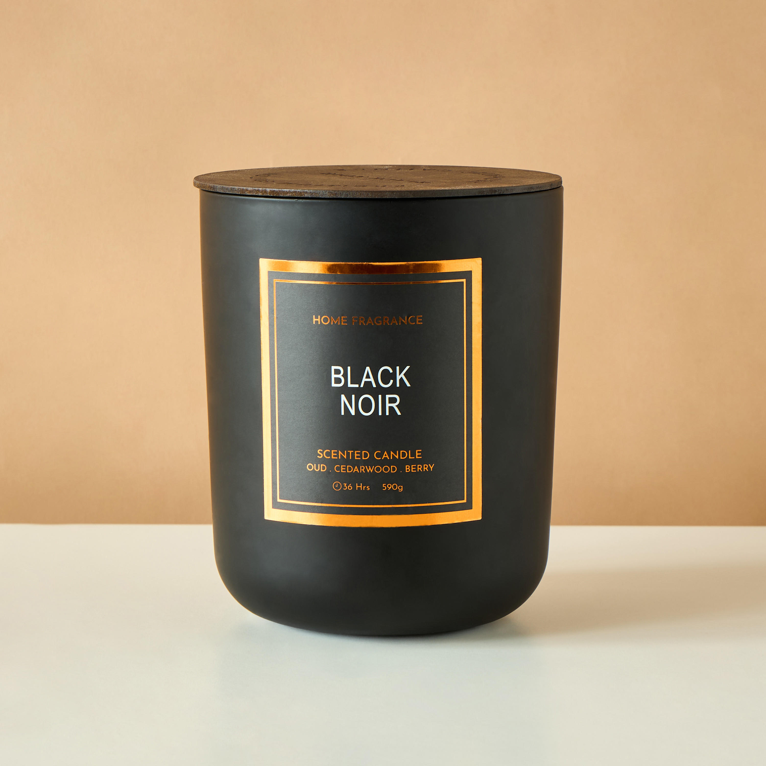 Elegance Matt  Lavender Fleur Scented Glass Jar Candle - 590 gms-household-homefragrance-candles-image-2