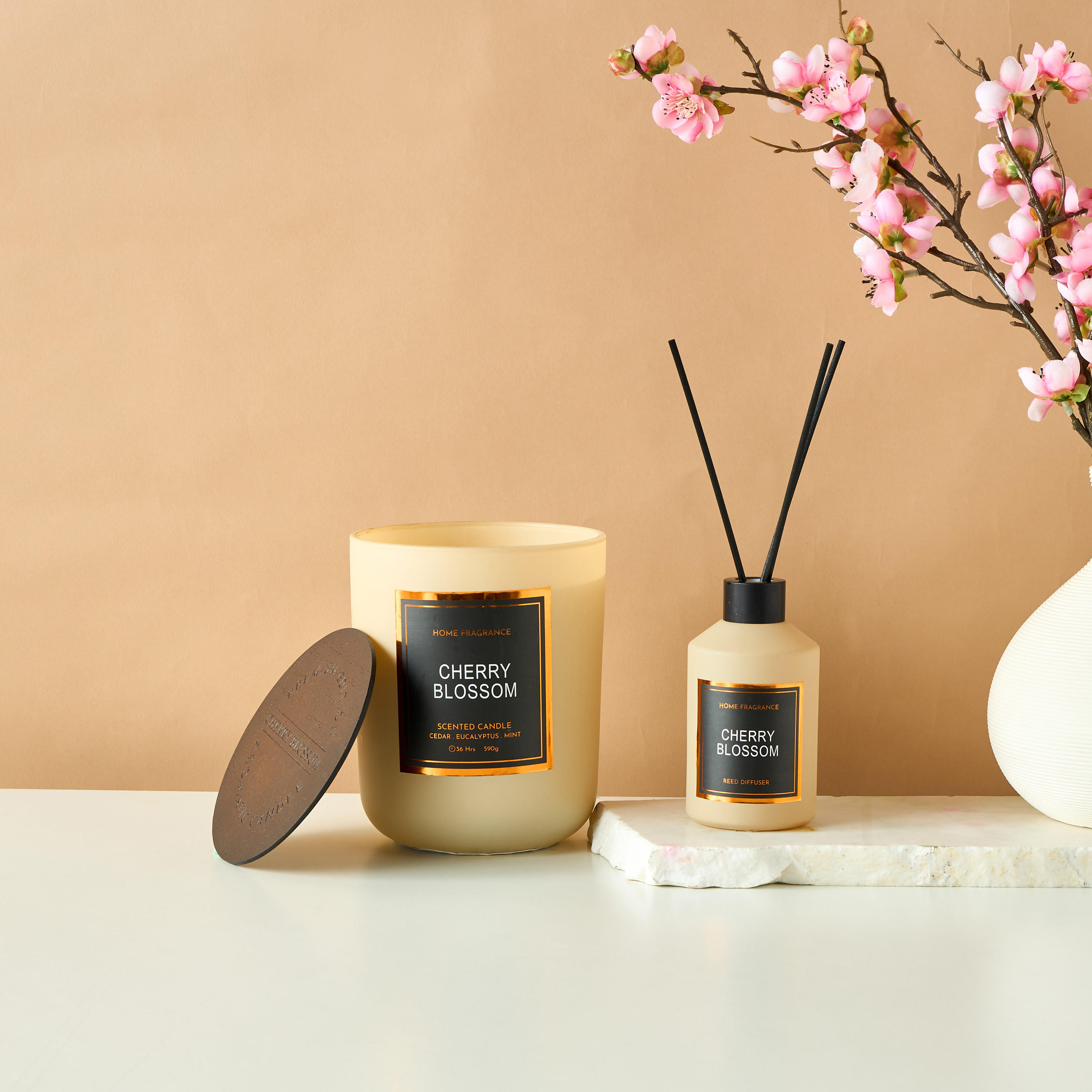 Cherry Blossom Reed Diffuser - 200 ml-household-homefragrance-reeddiffusers-image-5