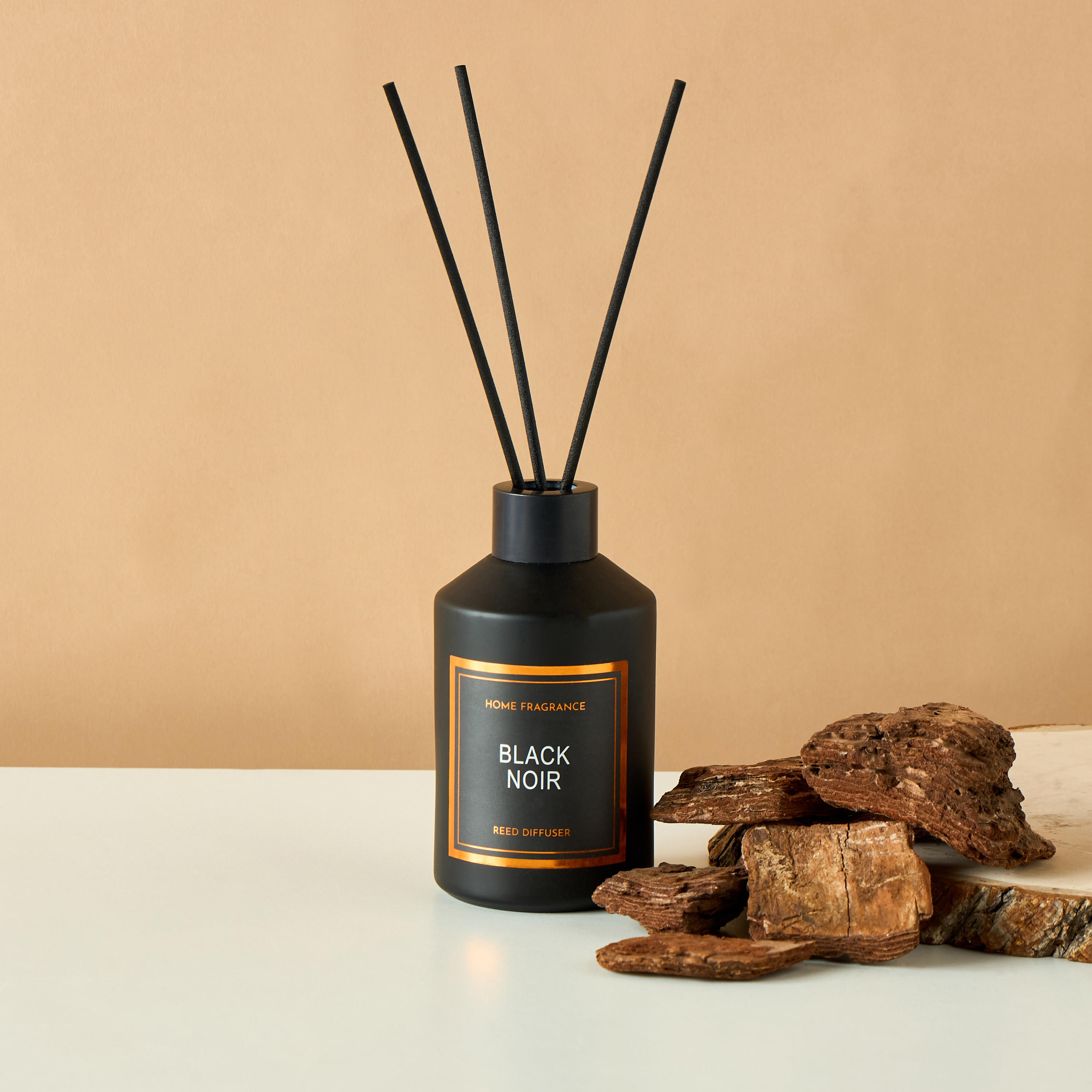 Black Noir Reed Diffuser - 200 ml-household-homefragrance-reeddiffusers-image-1