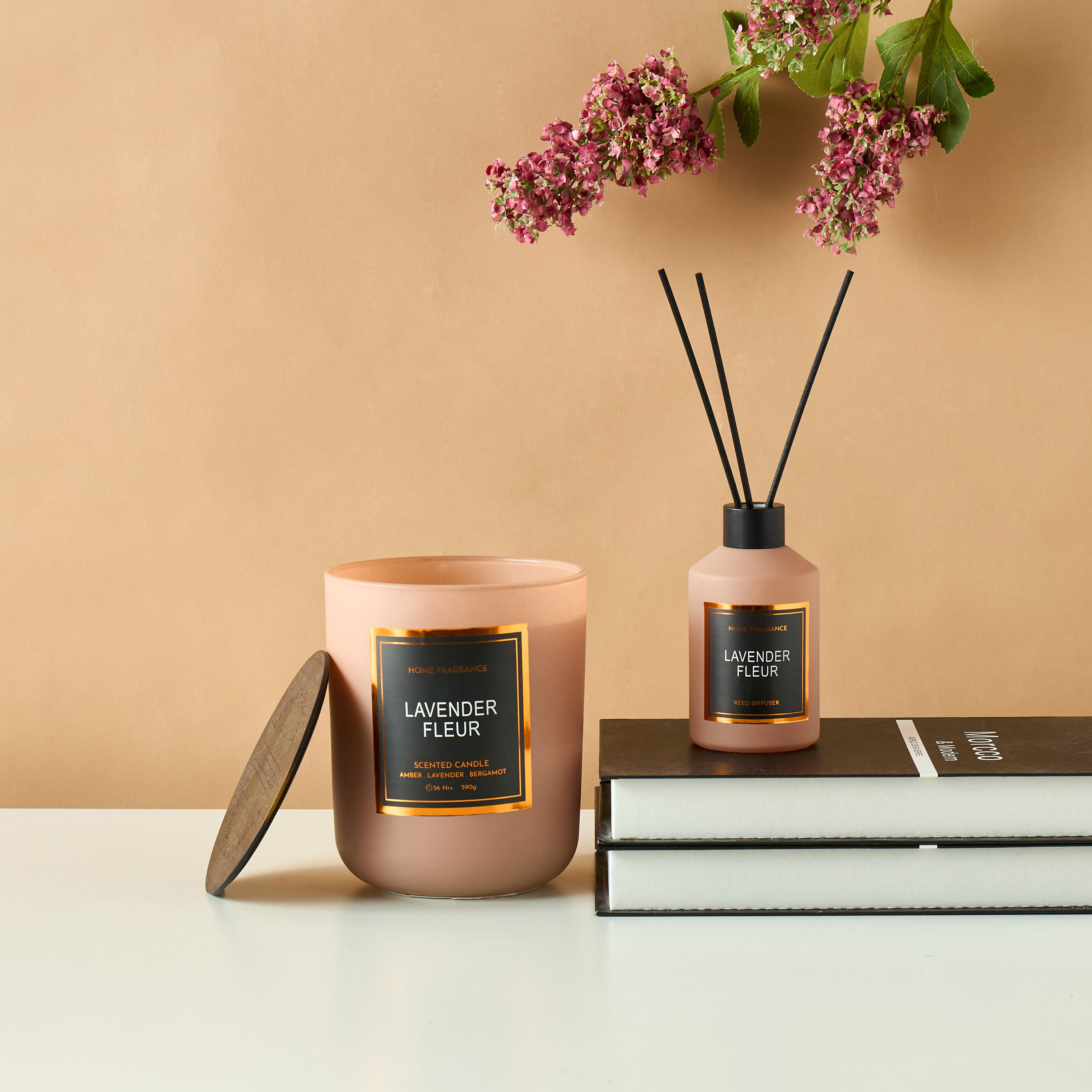 Lavender Fleur Reed Diffuser - 200 ml-household-homefragrance-reeddiffusers-image-5