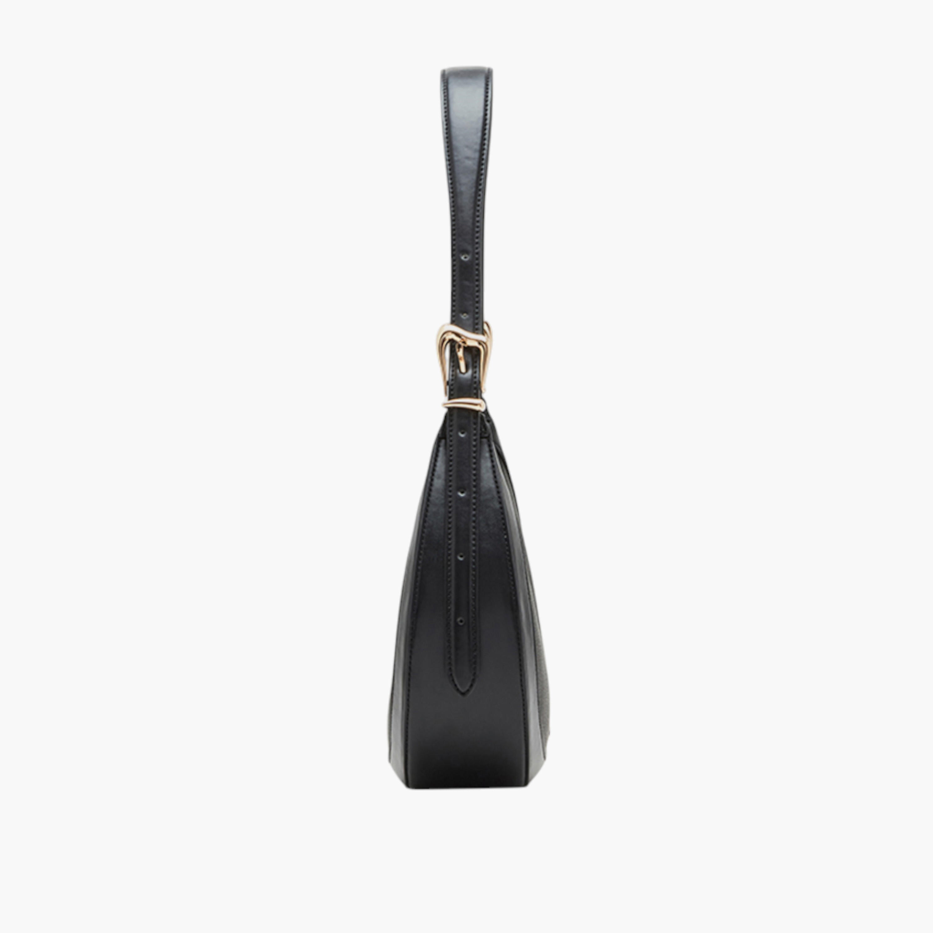 شنطة كتف سادة بسحاب إغلاق وحزام قابل للتعديل من آن كلاين-women-bagsandwallets-handbags-image-2