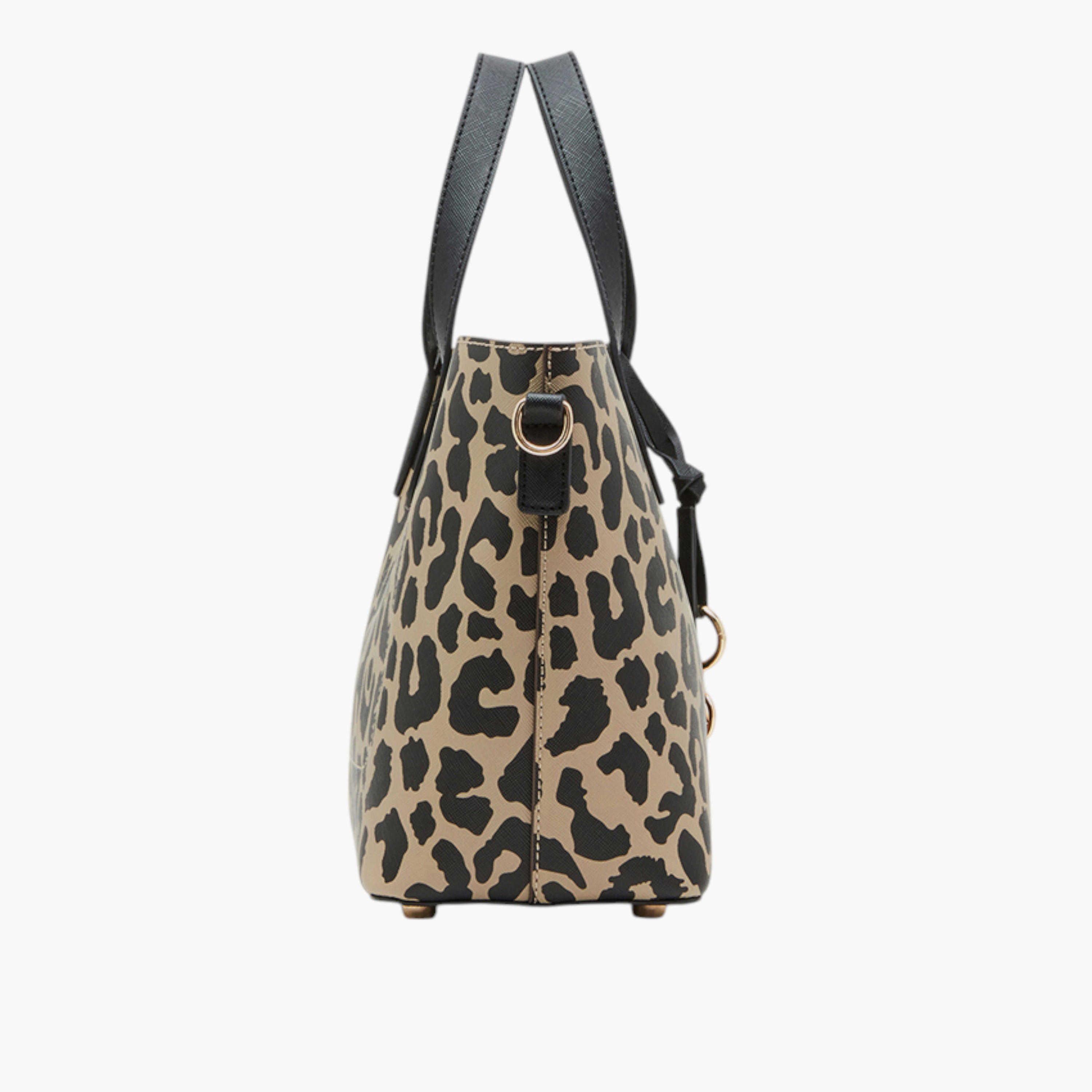 شنطة توتي بزر إغلاق وطبعات حيوانات من آن كلاين-women-bagsandwallets-handbags-image-2