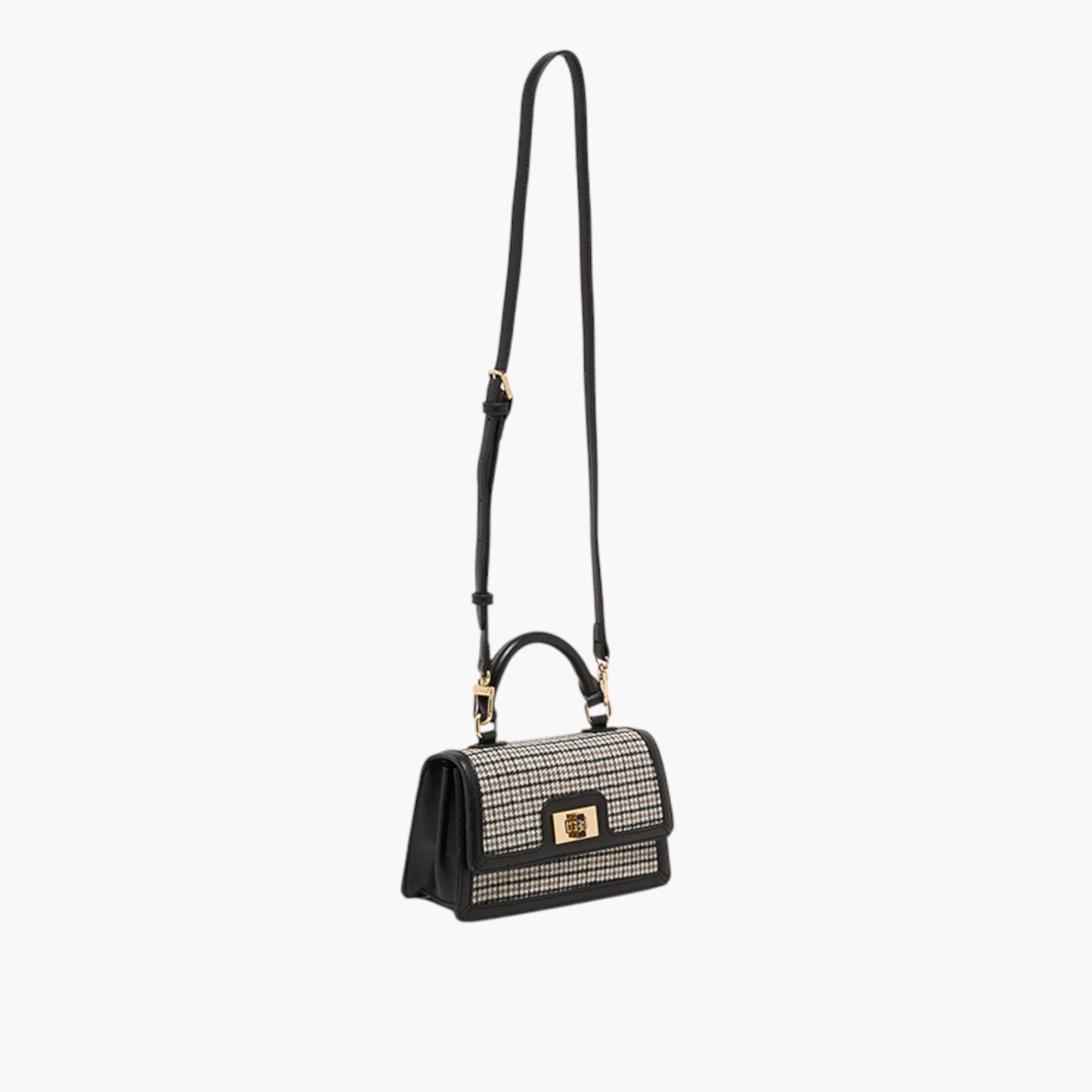شنطة كروس بدي بتصميم مربعات هوندستوث مع حزام قابل للإزالة من آن كلاين-women-bagsandwallets-handbags-image-3