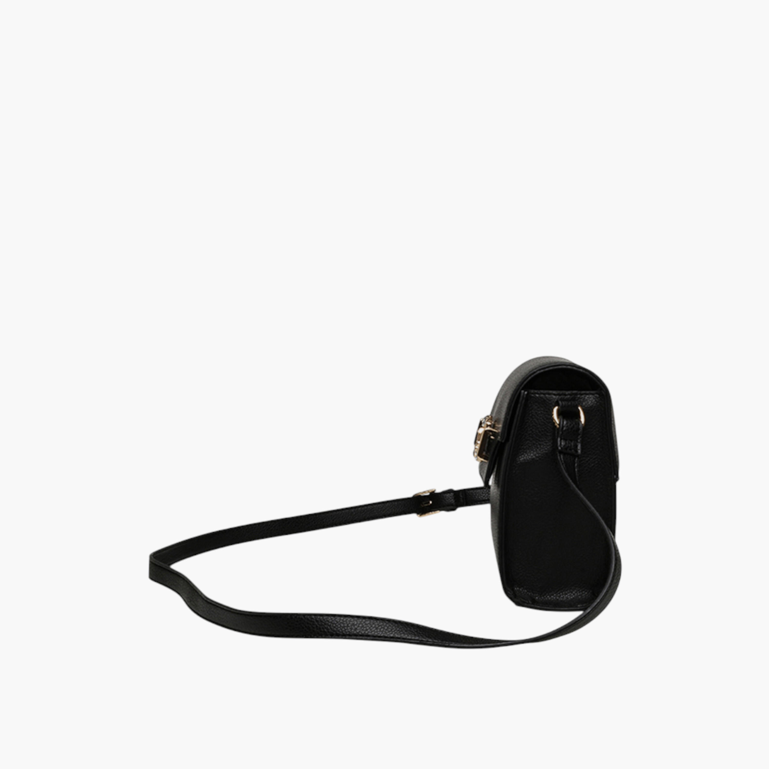 شنطة كروس بودي بحزام قابل للتعديل وطية إغلاق وزينة إبزيم من آن كلاين-women-bagsandwallets-handbags-image-4