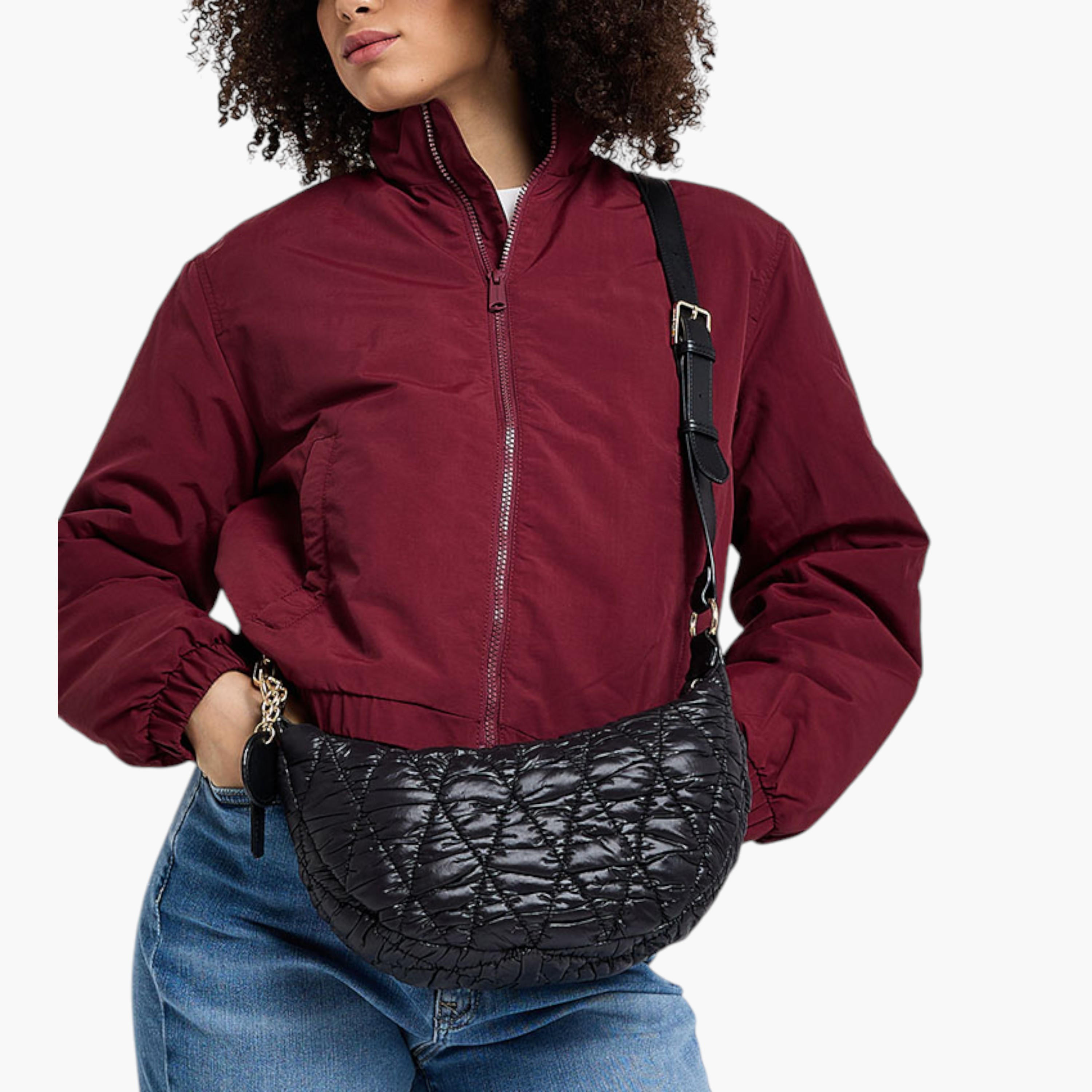 شنطة كروس بودي مبطنة بسحاب إغلاق وحزام قابل للتعديل من آن كلاين-women-bagsandwallets-handbags-image-2
