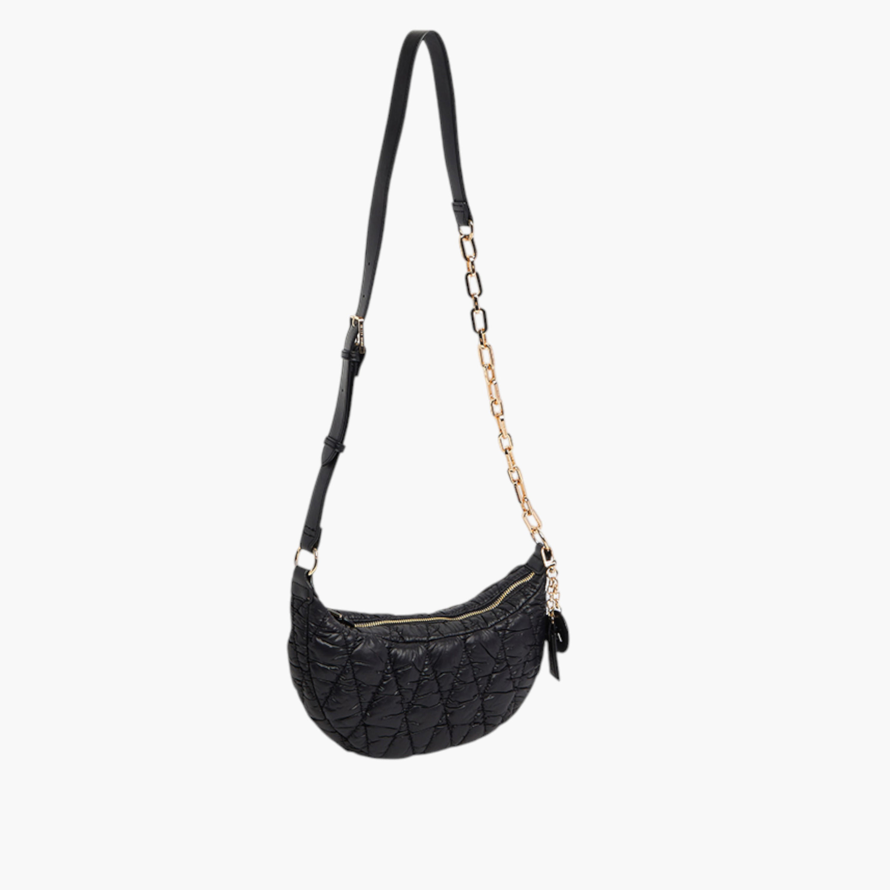 Anne Klein Quilted Cossbody Bag with Zip Closure and Adjustable Strap-women-bagsandwallets-handbags-image-4