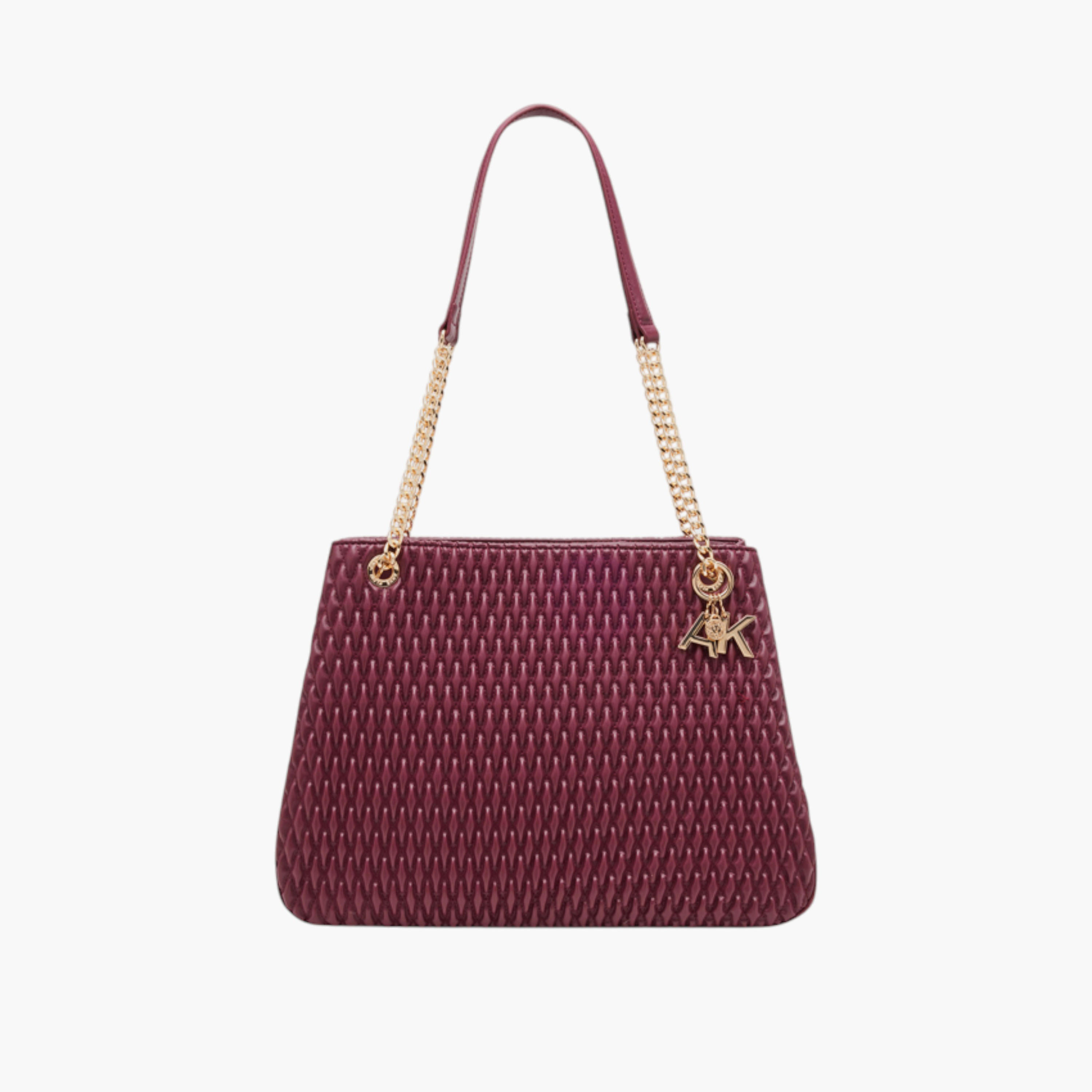 شنطة توتي بارزة الملمس بأحزمة سلسلة من آن كلاين-women-bagsandwallets-handbags-image-1