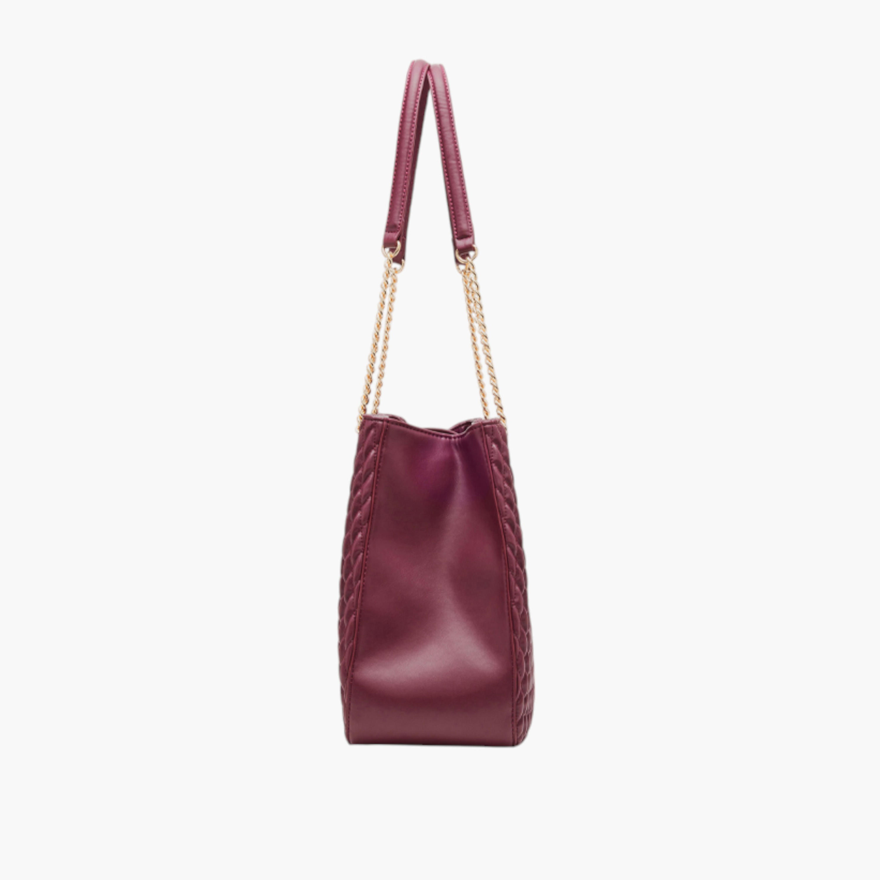 Anne Klein Textured Tote Bag with Chain Straps-women-bagsandwallets-handbags-image-2