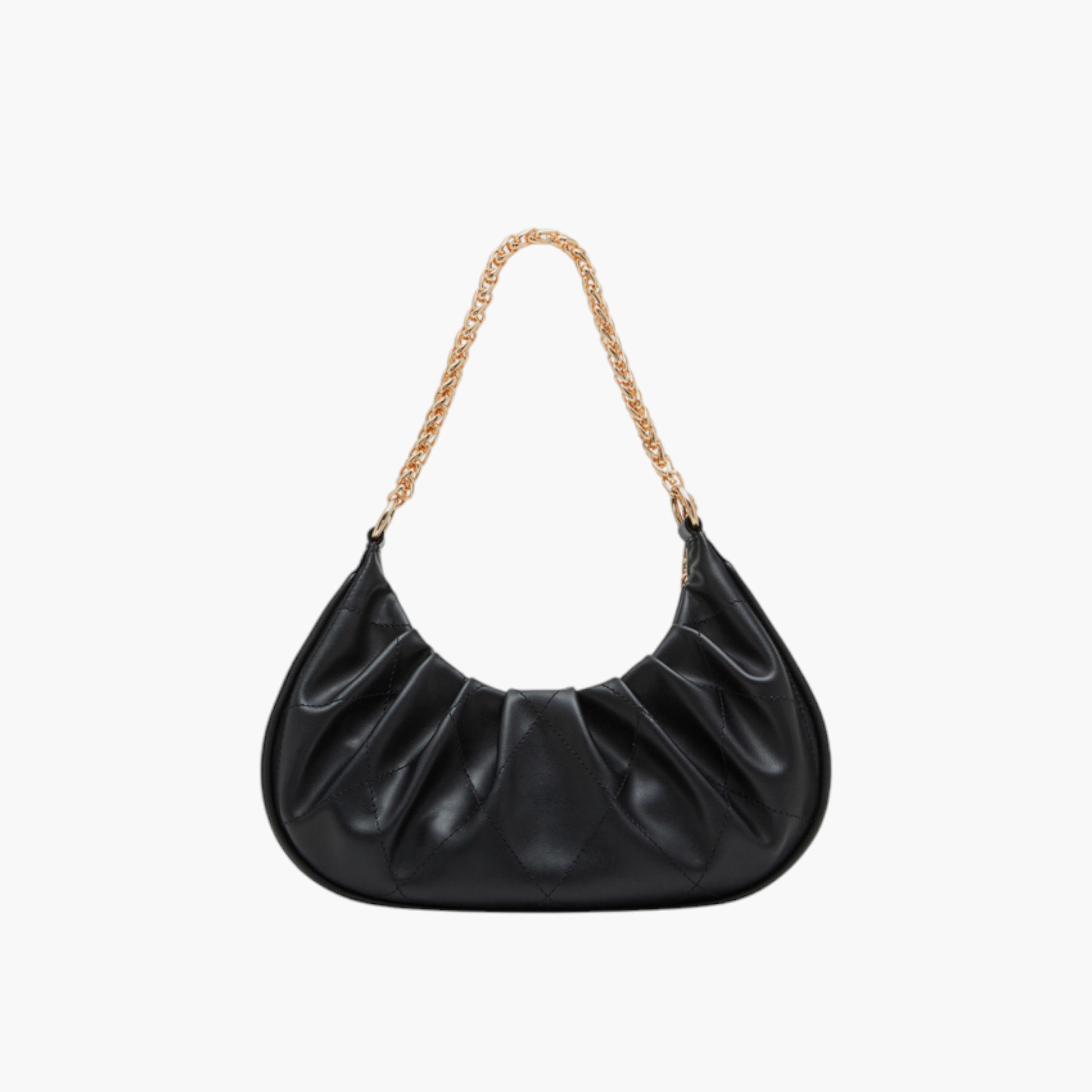 شنطة كتف بكسرات وحزام سلسلة وزر إغلاق من آن كلاين-women-bagsandwallets-handbags-image-3