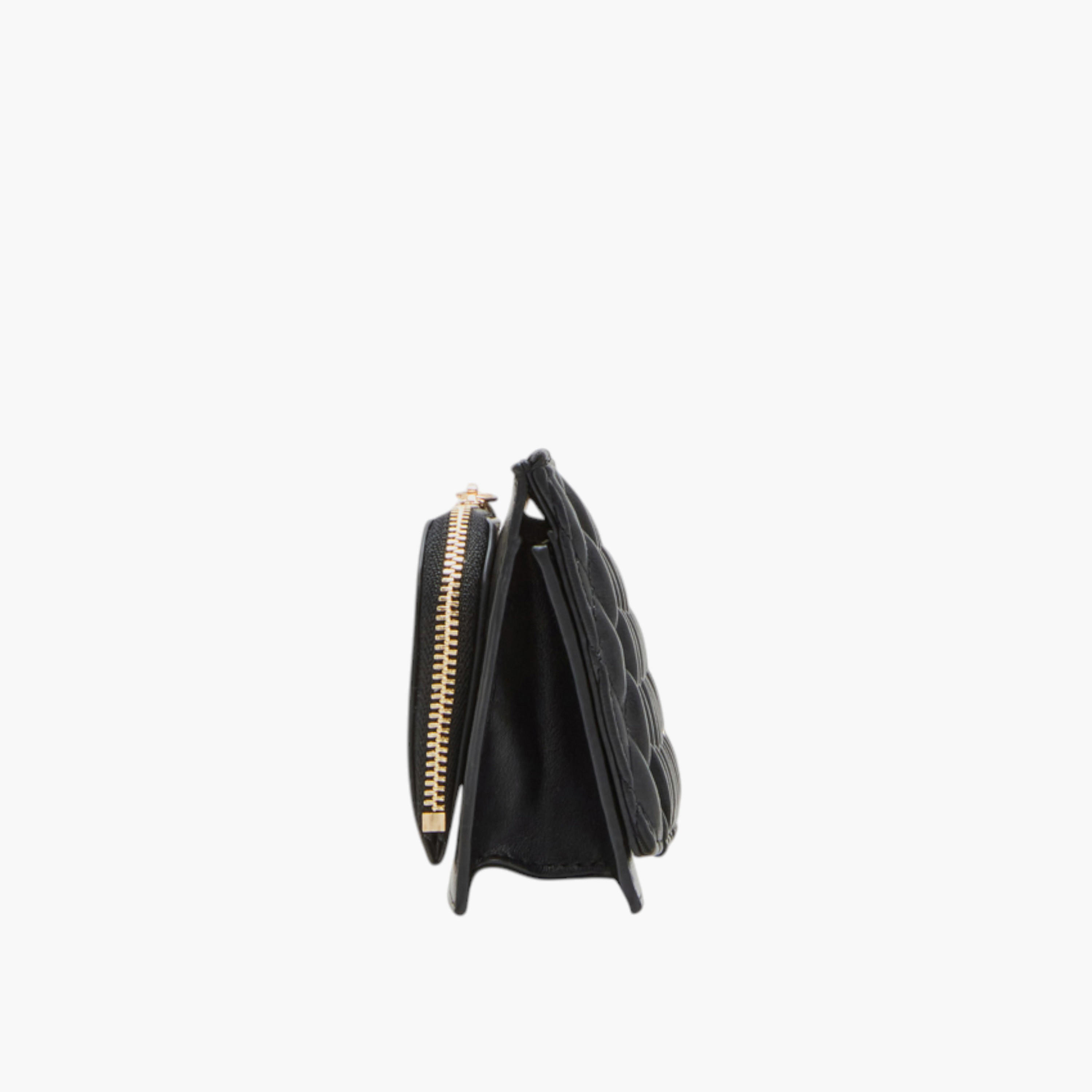 Anne Klein Textured Wallet with Flap Closure-women-bagsandwallets-wallets-image-3