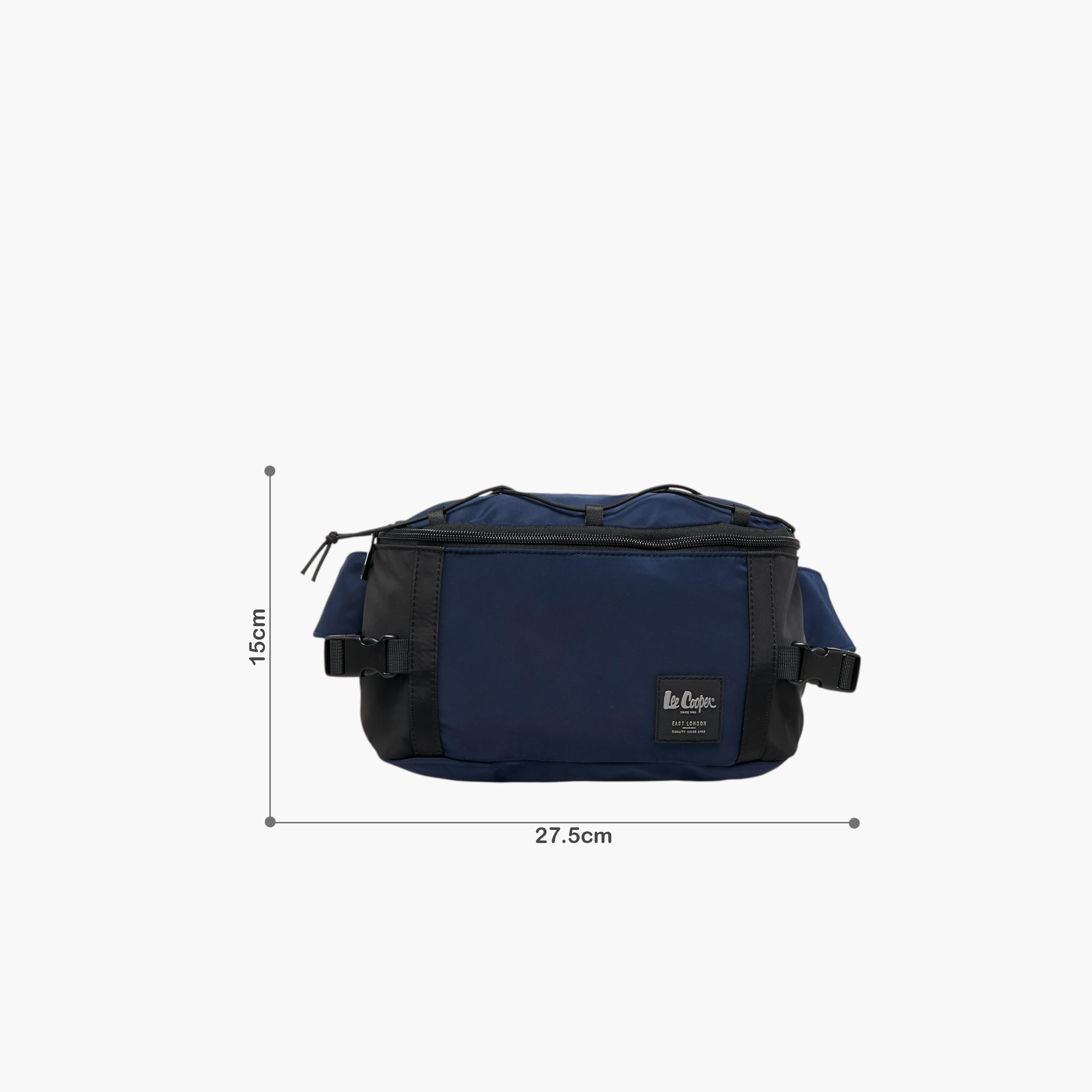 Lee Cooper Men's Solid Polyester Waist Bag-men-bags-image-2