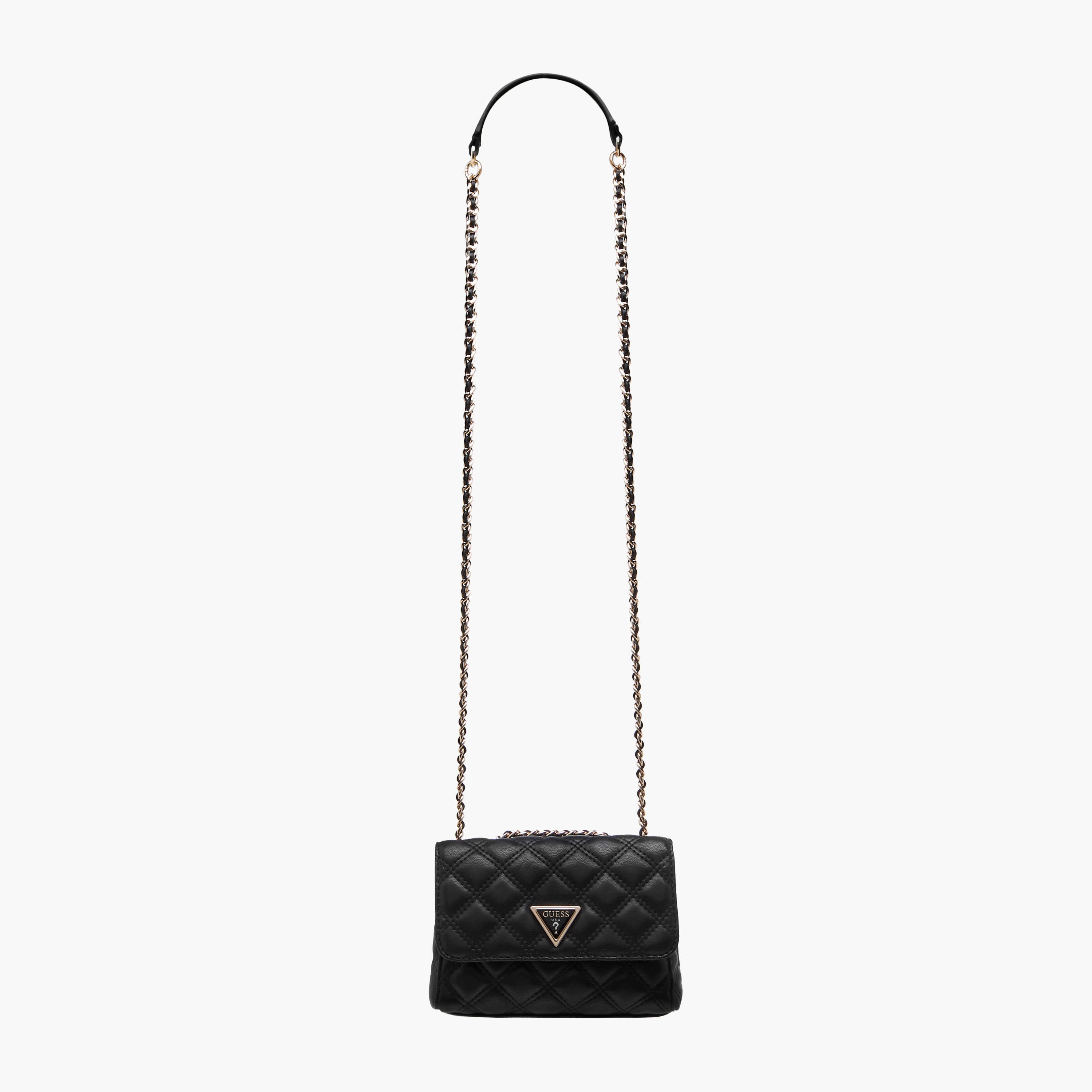 Guess Niko Quilted Crossbody Bag with Chain Strap-women-bagsandwallets-handbags-image-3
