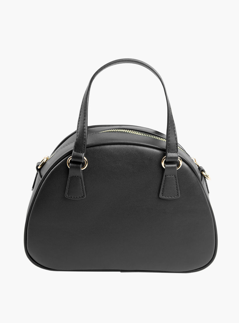 شنطة بسحاب إغلاق وحزام قابل للفصل وتفاصيل شعار من بيفرلي هيلز بولو كلوب-women-bagsandwallets-handbags-image-2