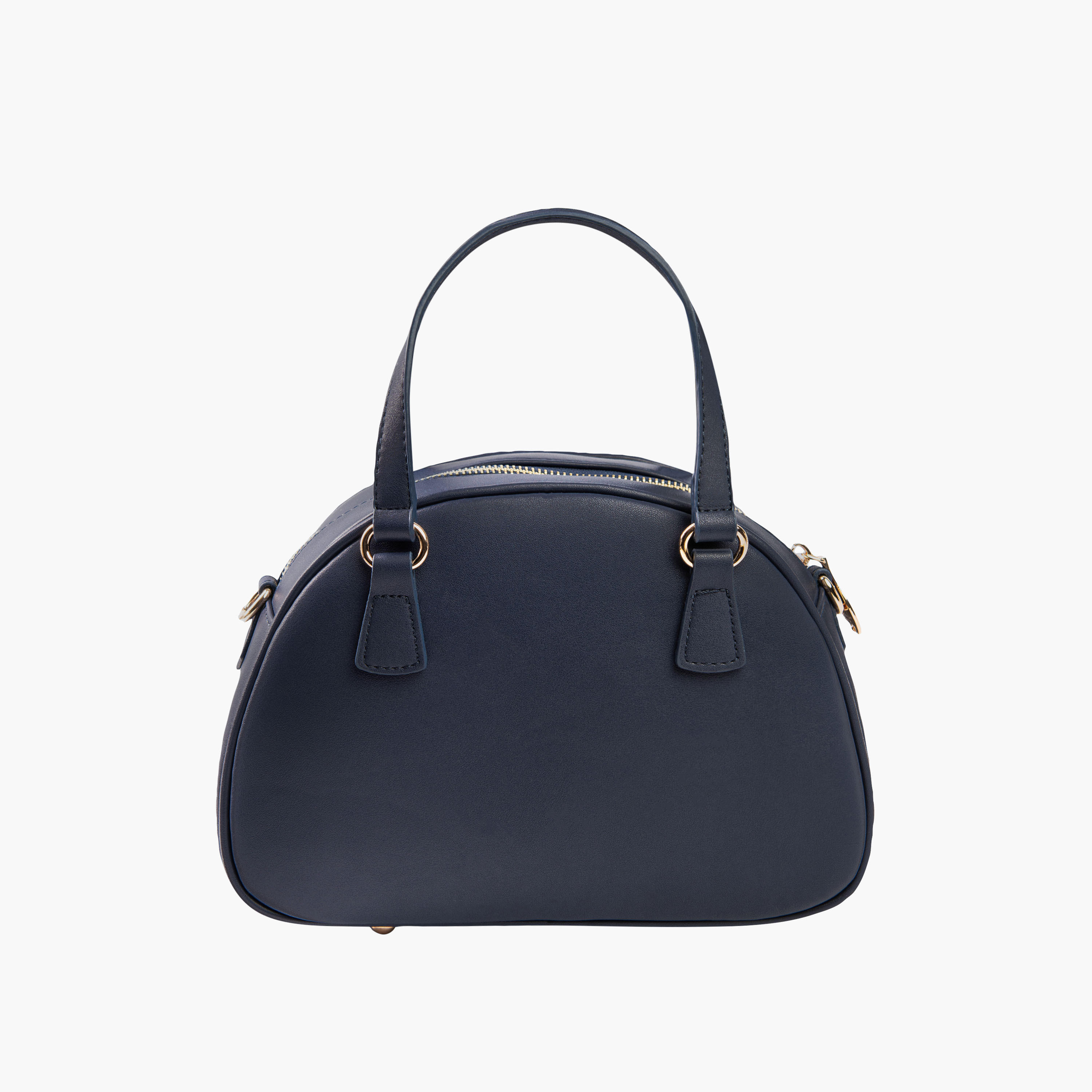 شنطة بسحاب إغلاق وحزام قابل للفصل وتفاصيل شعار من بيفرلي هيلز بولو كلوب-women-bagsandwallets-handbags-image-2
