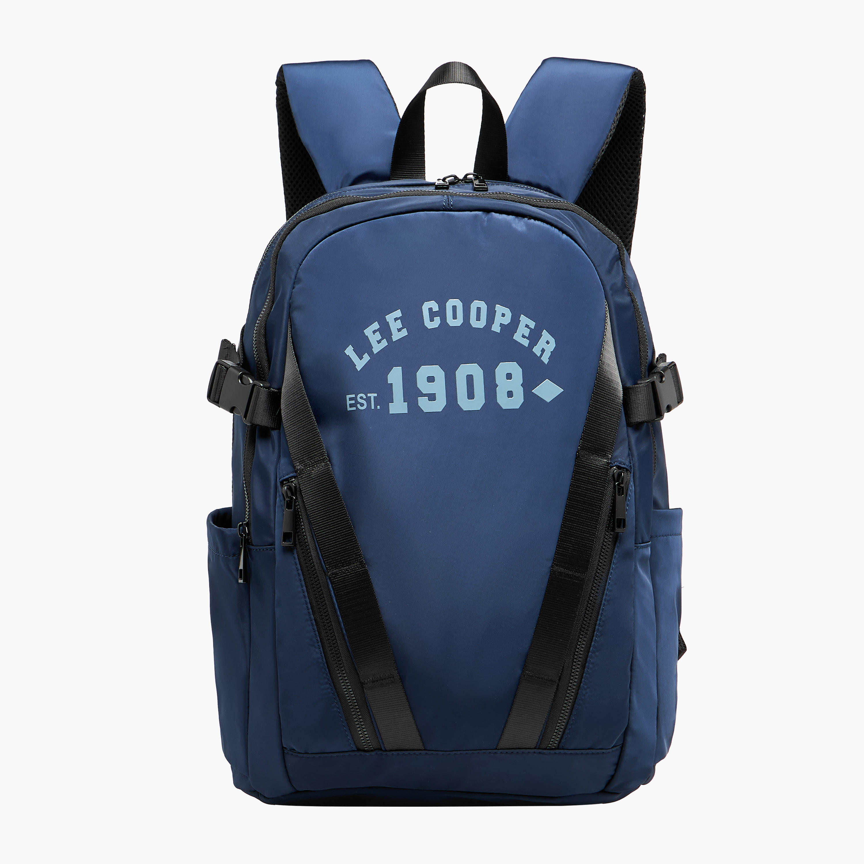 شنطة ظهر بطبعات وأحزمة قابلة للتعديل وسحاب إغلاق من لي كوبر - 16xX33X47 سم-men-bags-image-8