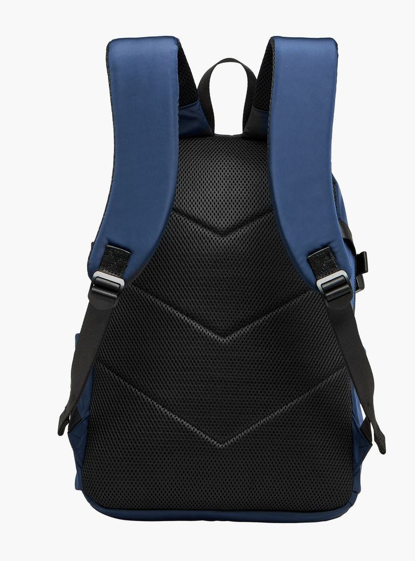 شنطة ظهر بطبعات وأحزمة قابلة للتعديل وسحاب إغلاق من لي كوبر - 16xX33X47 سم-men-bags-image-4