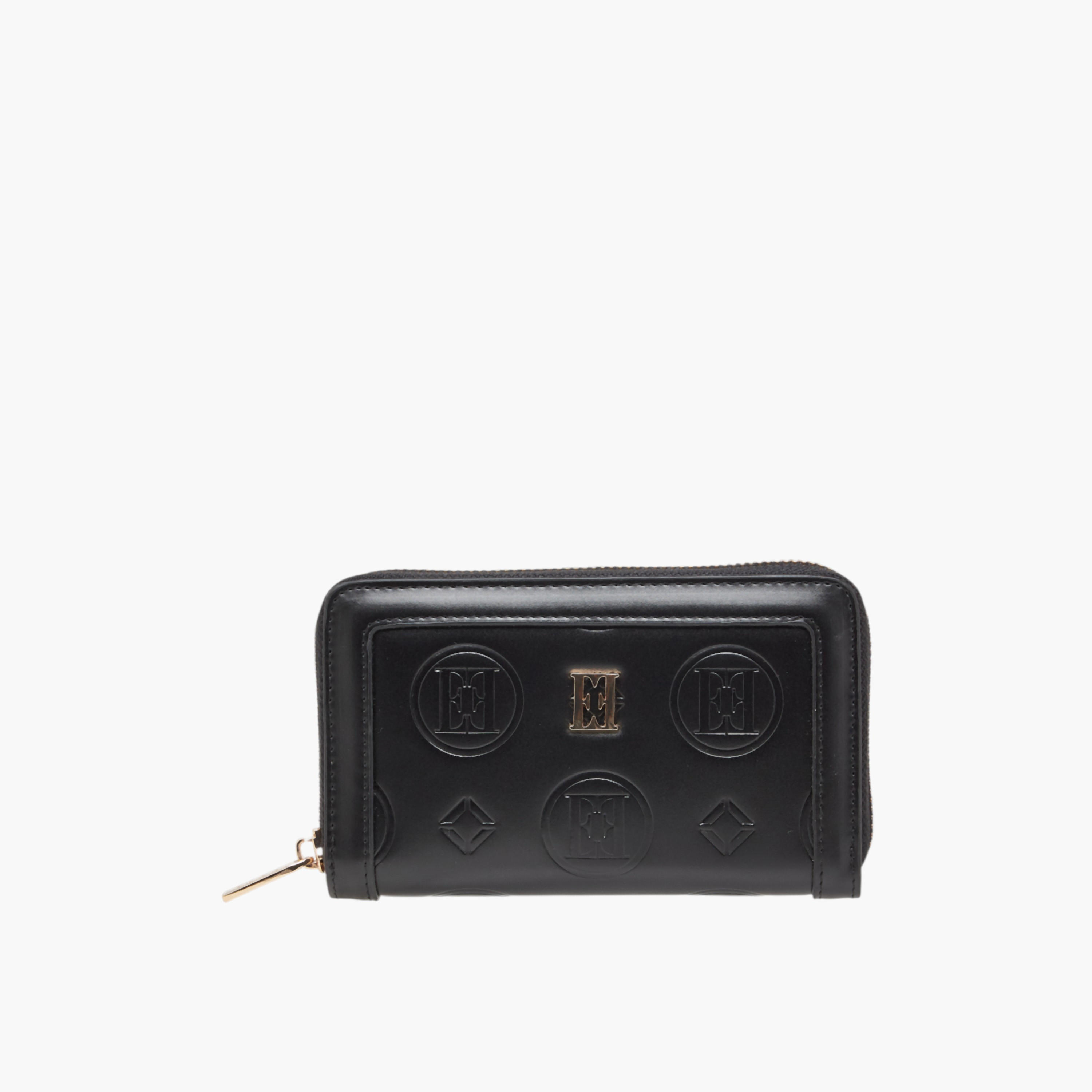 Elle Monogram Embossed Zip Around Wallet-women-bagsandwallets-wallets-image-1
