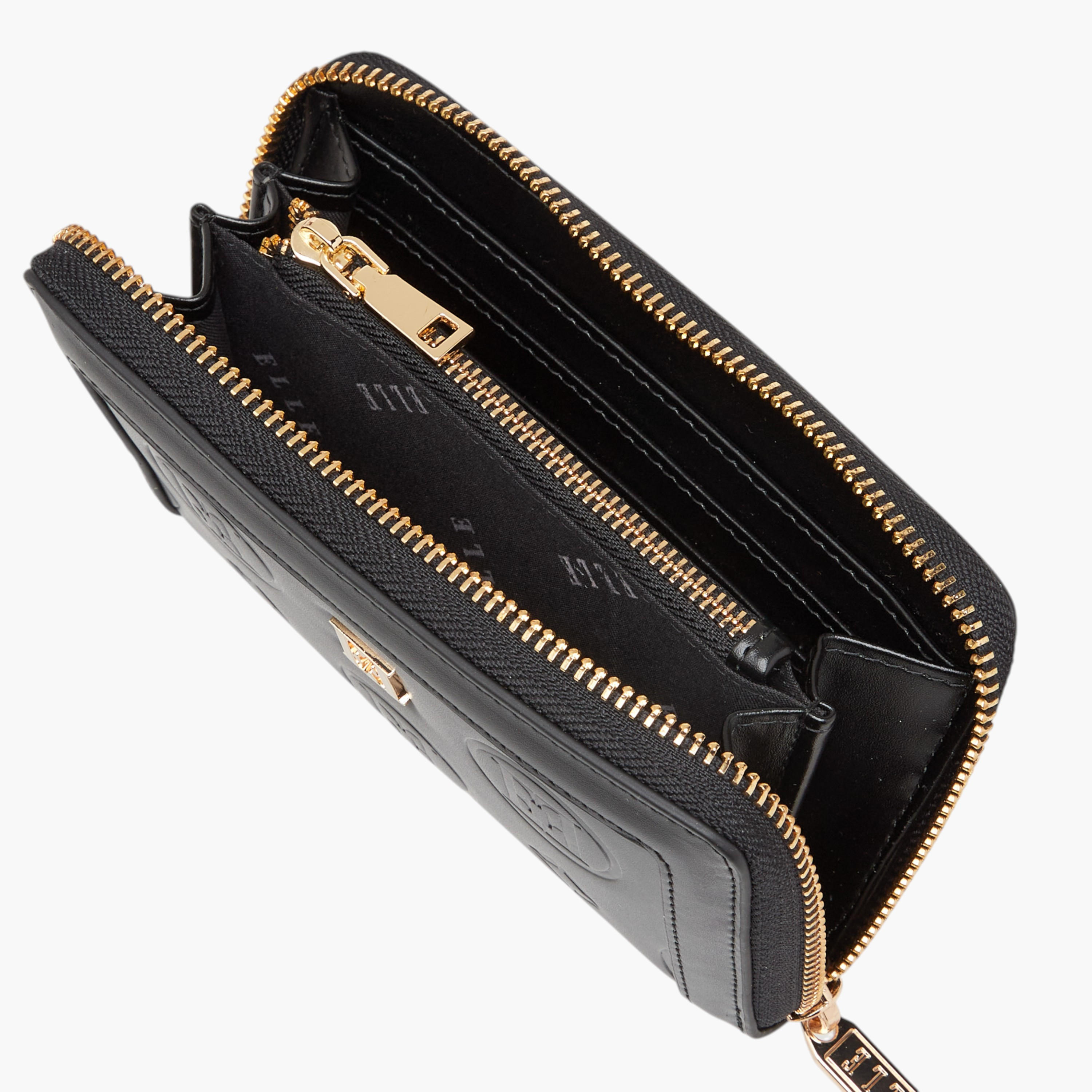 Elle Monogram Embossed Zip Around Wallet-women-bagsandwallets-wallets-image-5