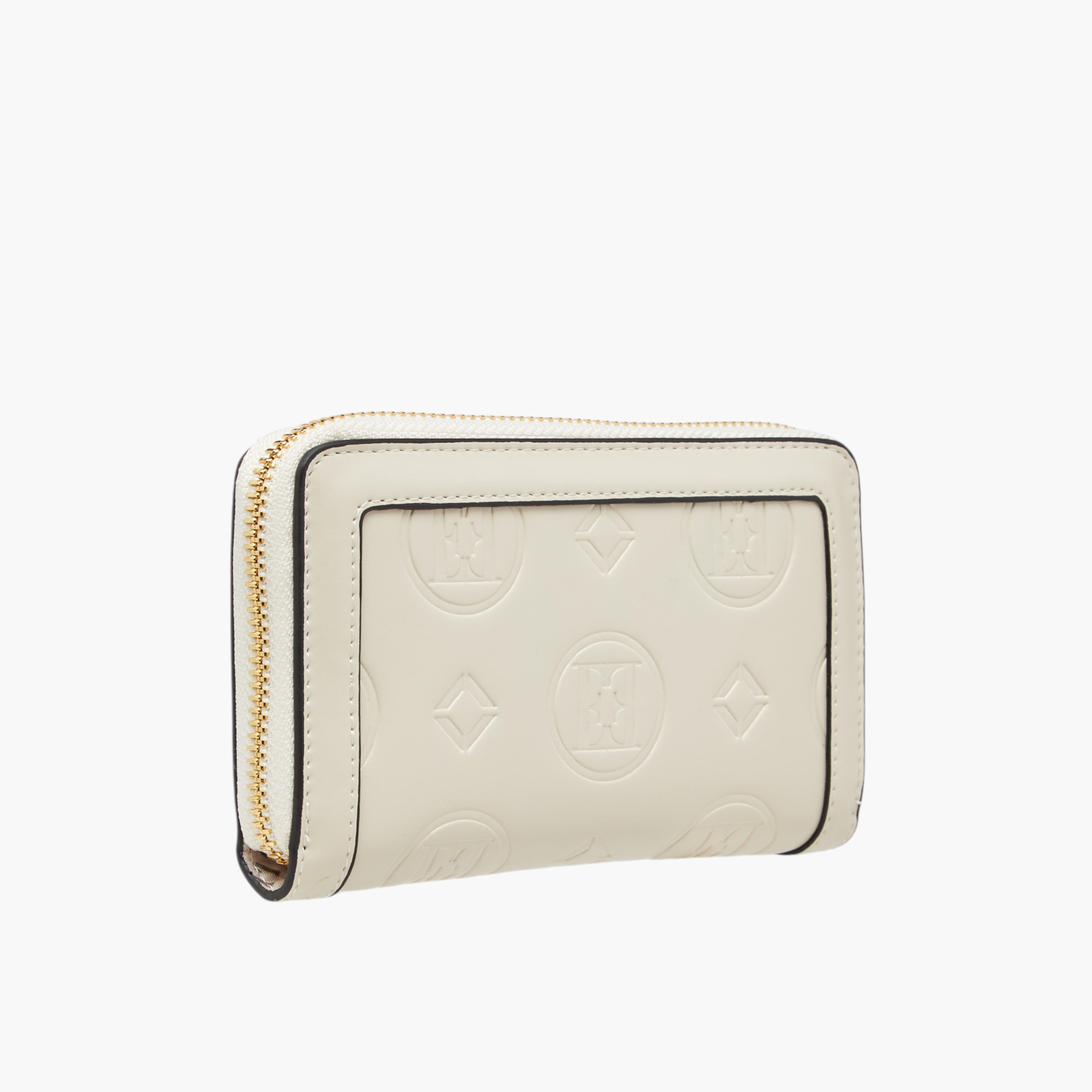 Elle Monogram Embossed Zip Around Wallet-women-bagsandwallets-wallets-image-2