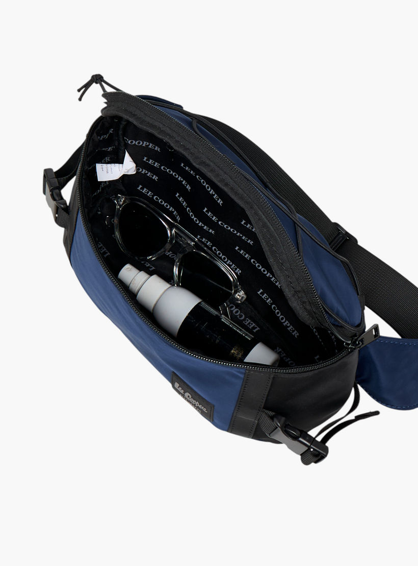 Lee Cooper Men's Solid Polyester Waist Bag-men-bags-image-7