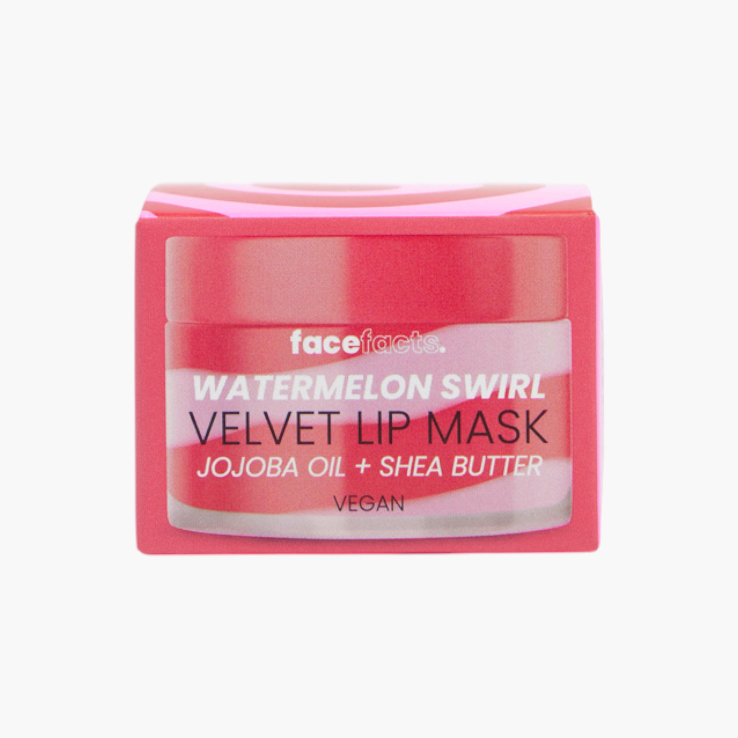 Face facts Watermelon Swirl Velvet Lip Mask - 20 gms-beautyandpersonalcare-skin-lipcare-image-1