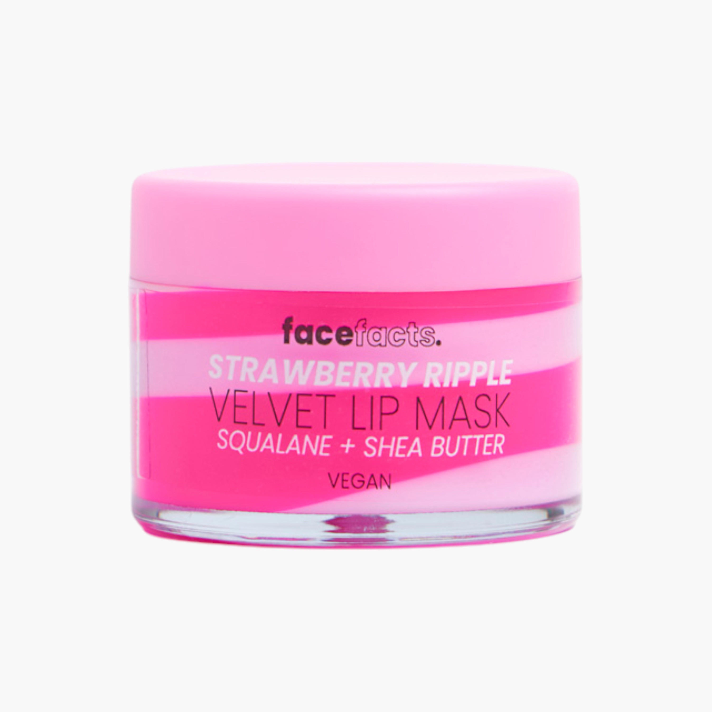Face facts Strawberry Ripple Velvet Lip Mask - 20 gms-beautyandpersonalcare-skin-lipcare-image-2
