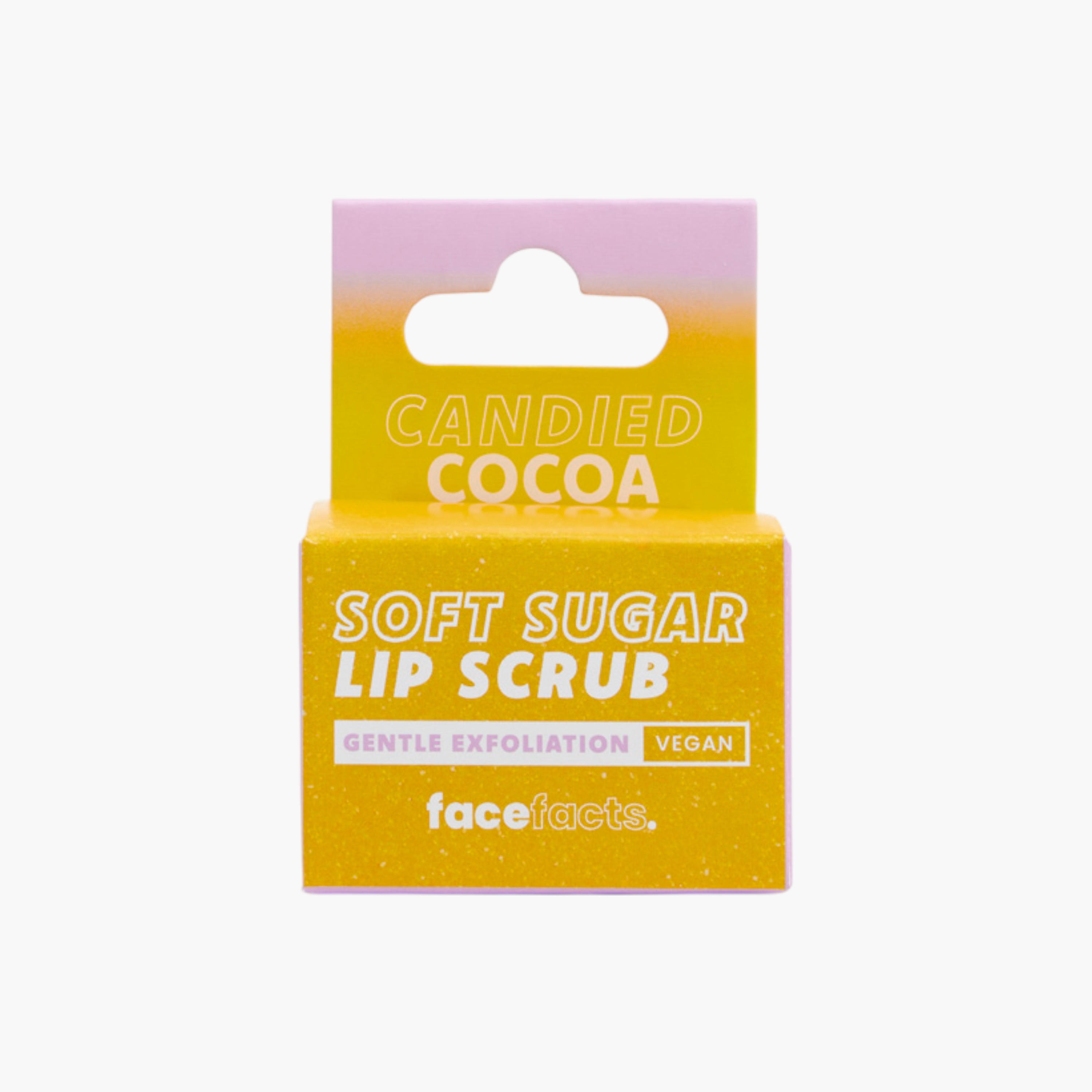 Face facts Candied Cocoa Sugar Lip Scrub - 10 gms-beautyandpersonalcare-skin-lipcare-image-1