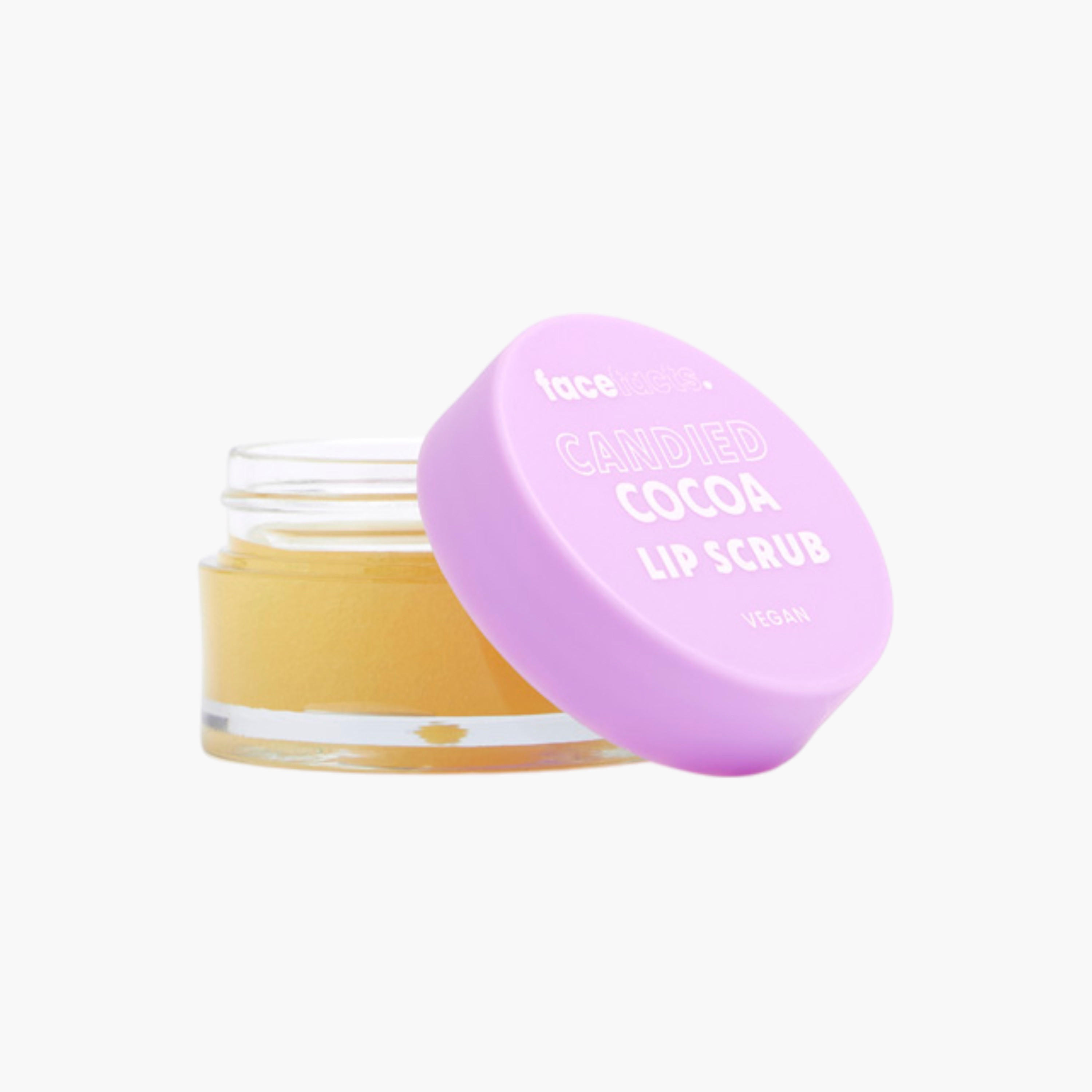 Face facts Candied Cocoa Sugar Lip Scrub - 10 gms-beautyandpersonalcare-skin-lipcare-image-4