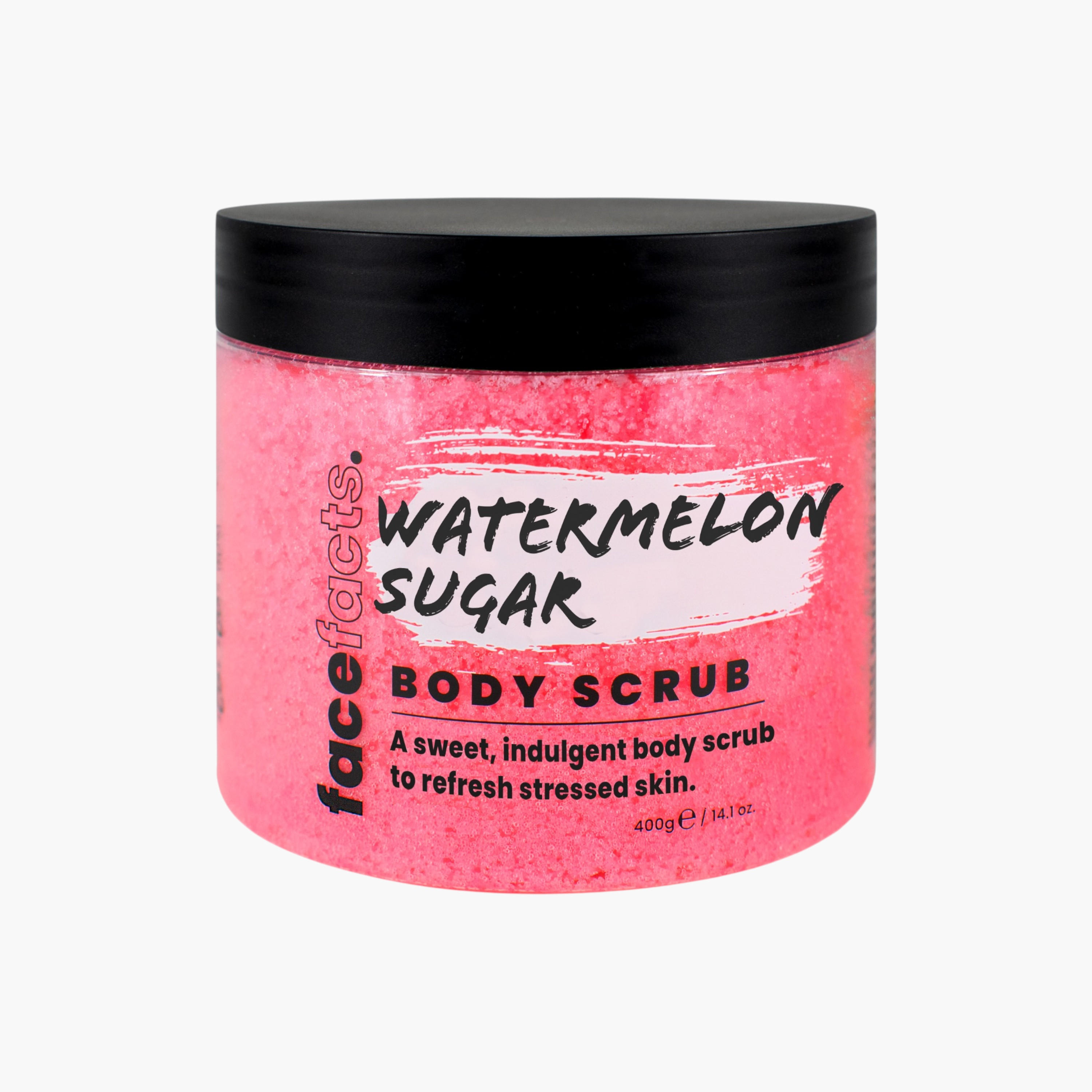 مقشر الجسم واترميلون شوجر من فيس فاكتس - 400 جم-beautyandpersonalcare-bathandbody-bathandshower-scrubs-image-1