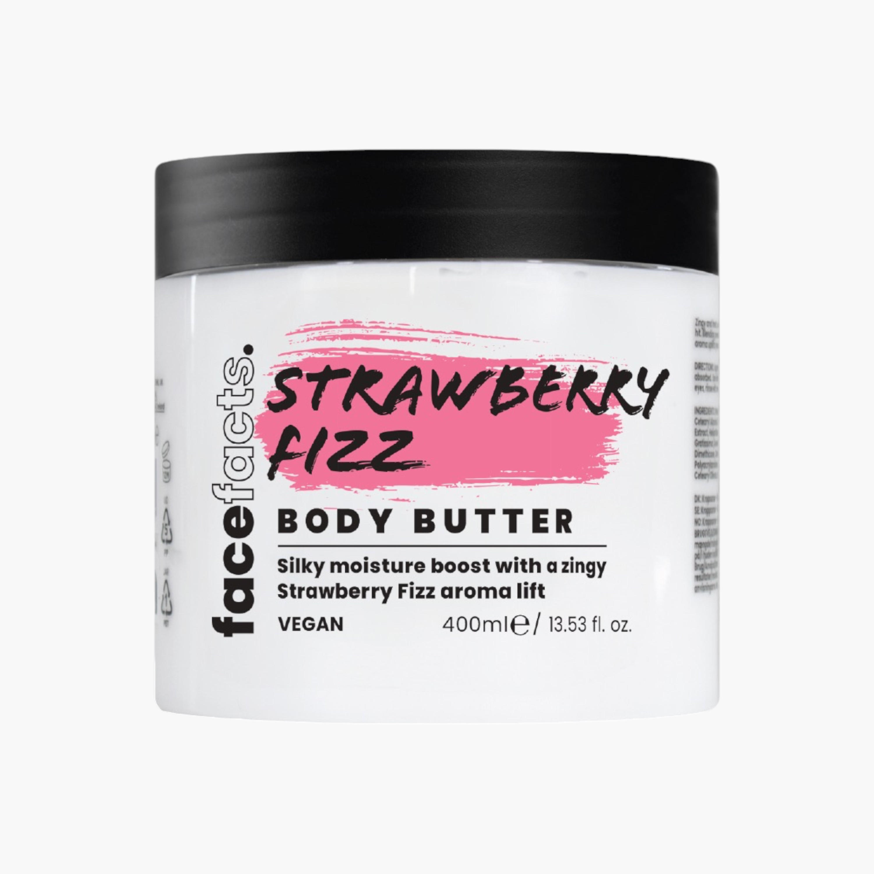 Face facts Strawberry Fizz Body Butter - 400 ml-beautyandpersonalcare-skin-moisturisers-bodyandhandlotions-image-1