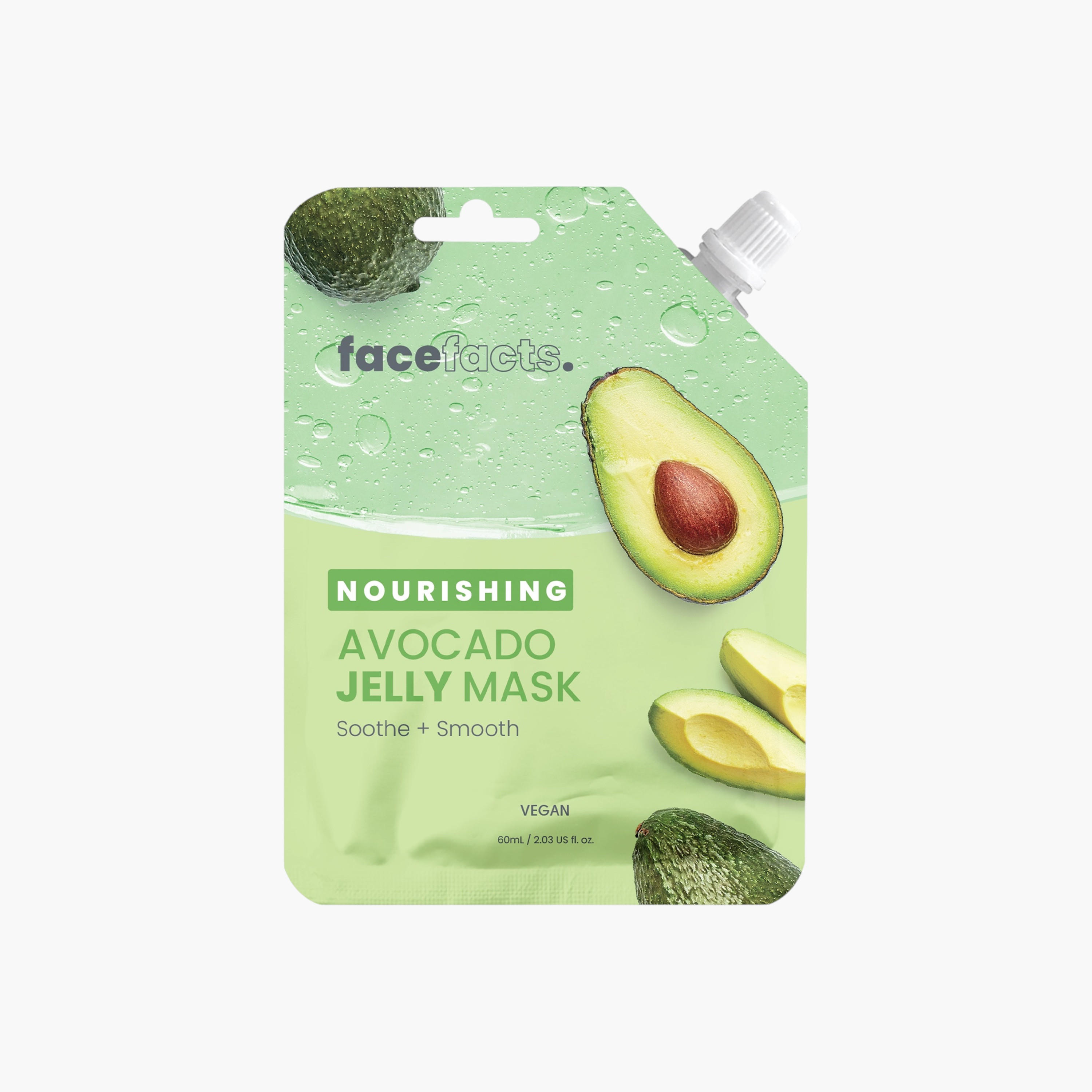 Face facts Nourishing Avocado Jelly Face Mask - 60 ml-beautyandpersonalcare-skin-masks-masksandpeels-image-1