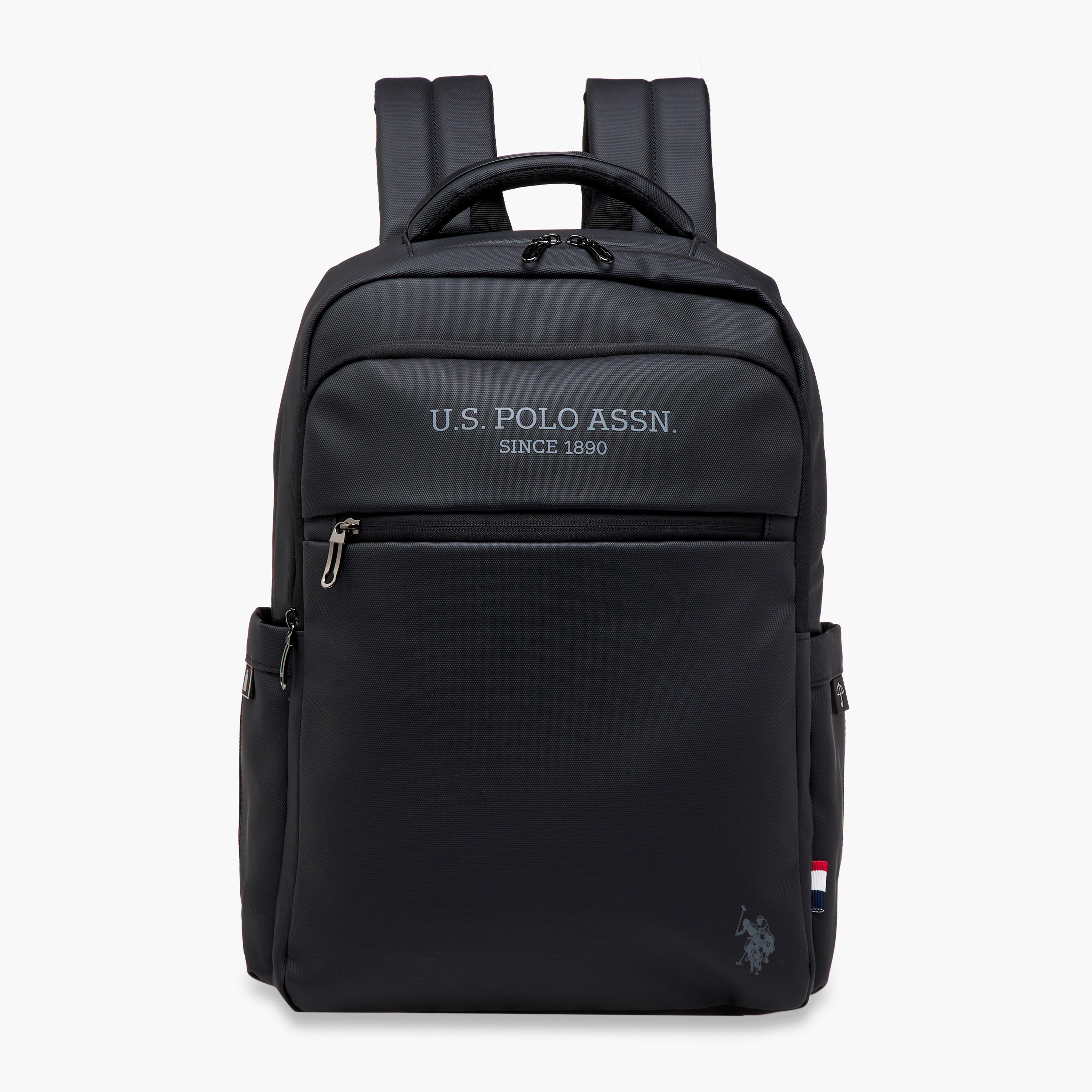 US POLO ASSN. Textured Backpack with Adjustable Straps and Zip Closure - 71x47x41 cms-school-bagsandbackpacks-backpacks-image-1