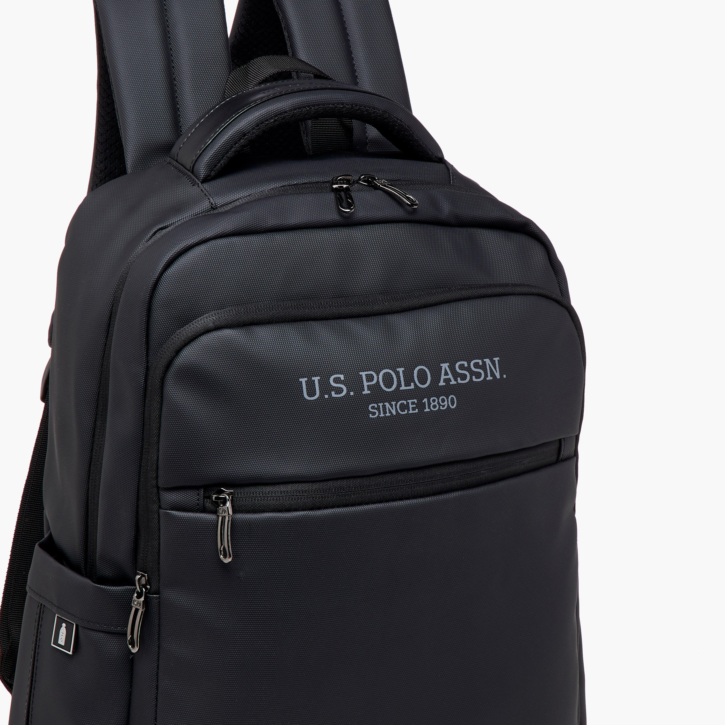 US POLO ASSN. Textured Backpack with Adjustable Straps and Zip Closure - 71x47x41 cms-school-bagsandbackpacks-backpacks-image-5