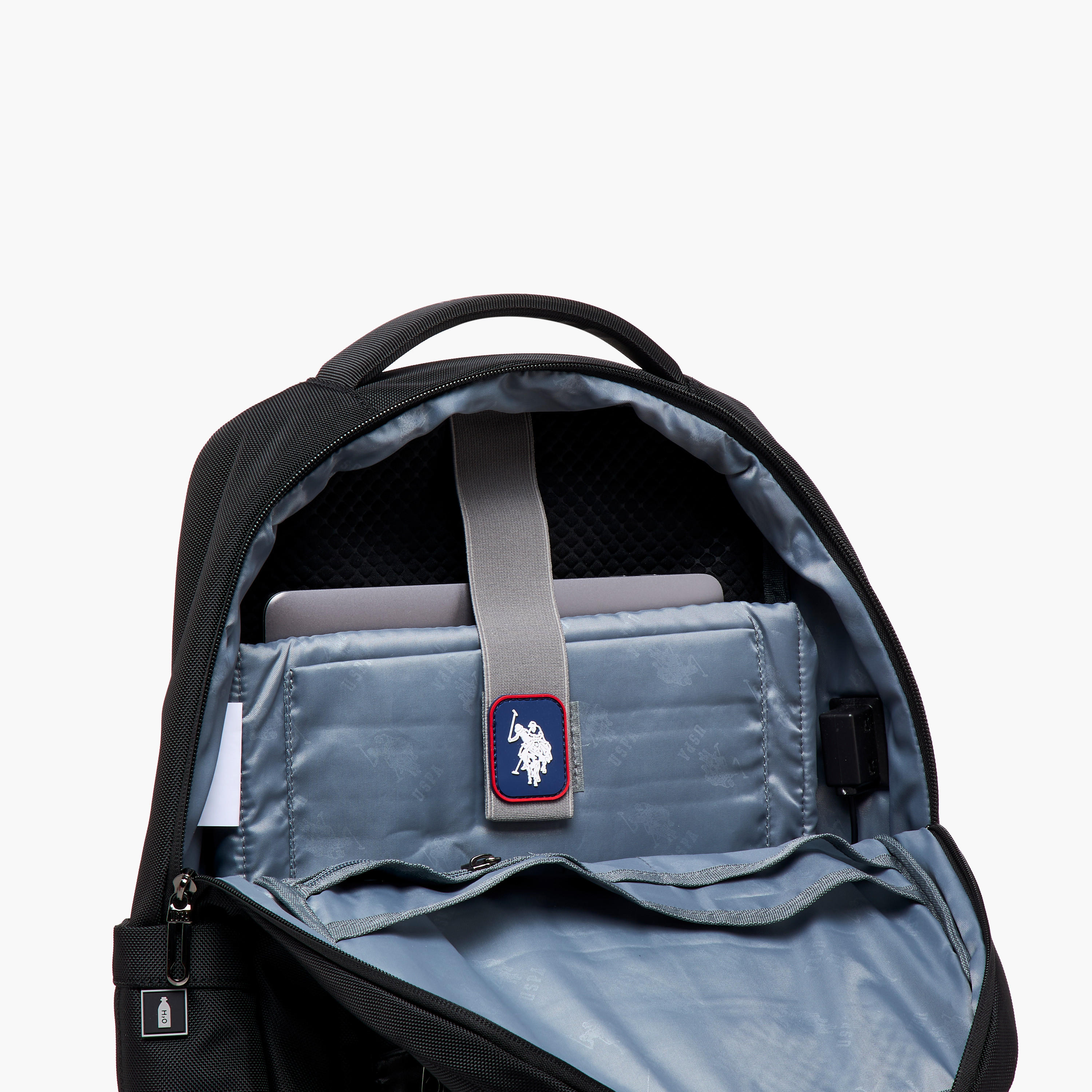 US POLO ASSN. Textured Backpack with Adjustable Straps and Zip Closure - 71x47x41 cms-school-bagsandbackpacks-backpacks-image-11