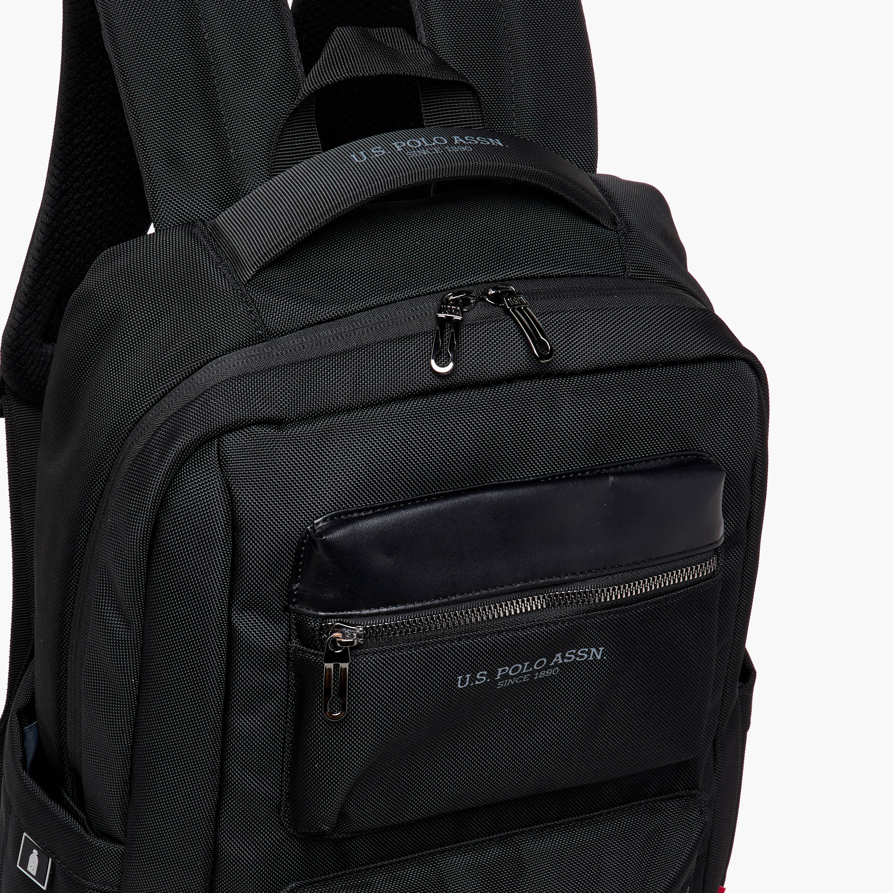 US POLO ASSN. Textured Backpack with Adjustable Straps and Zip Closure - 71x47x41 cms-school-bagsandbackpacks-backpacks-image-5